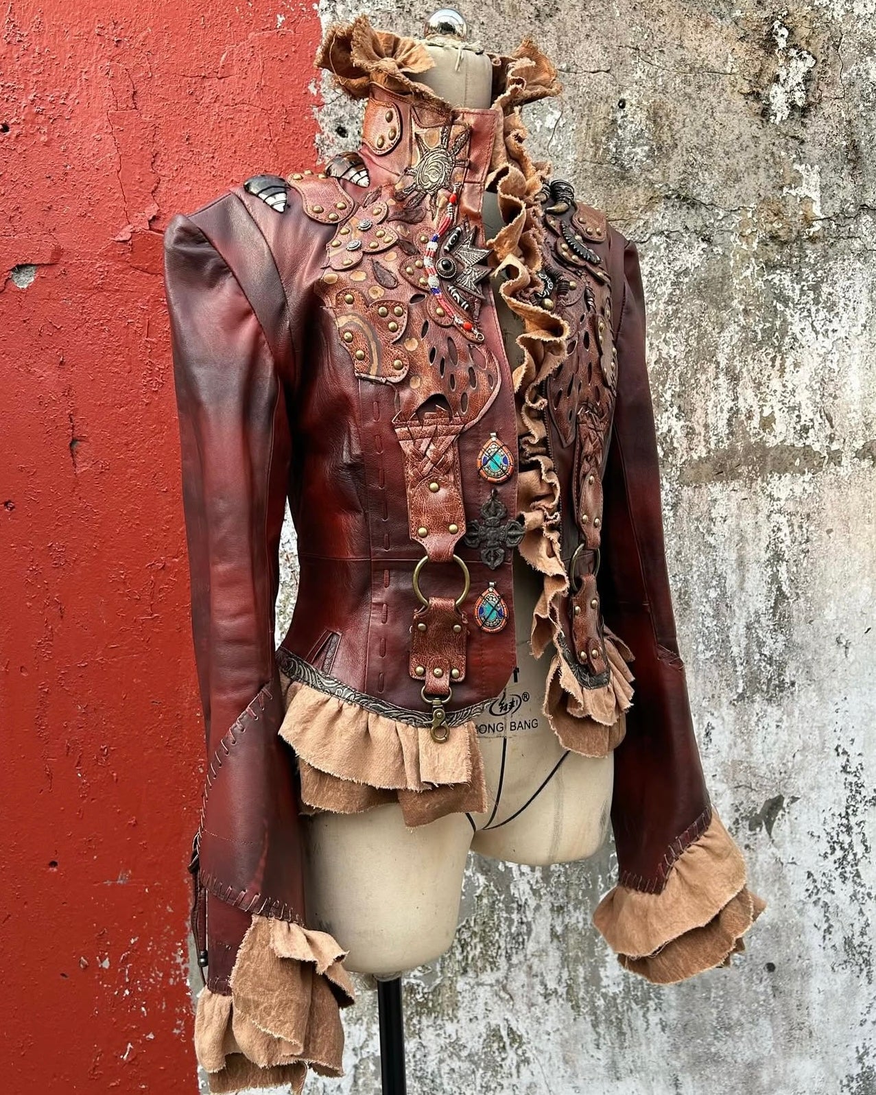 S03-Limited edition horse leather jacket