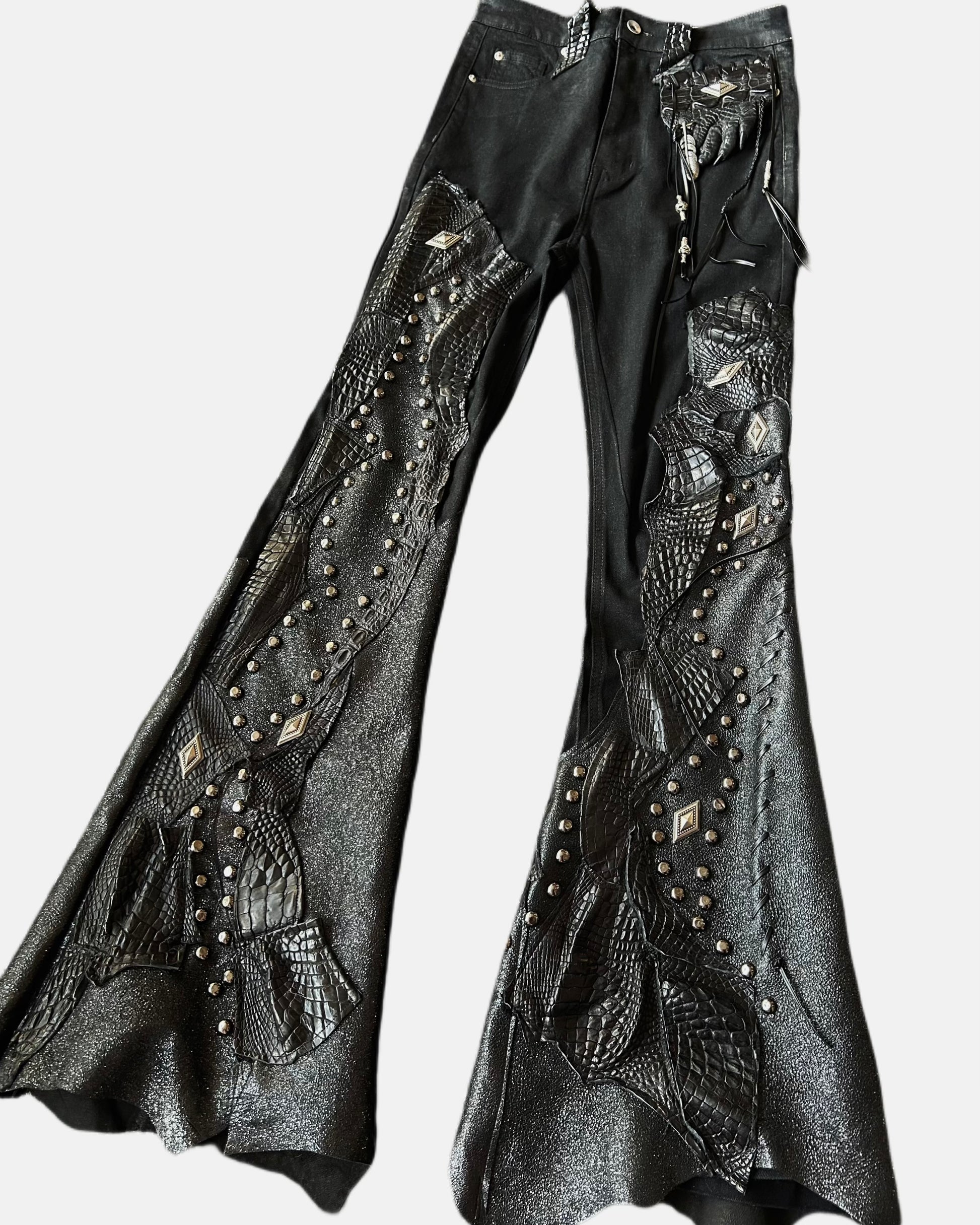 K01-Leather pants