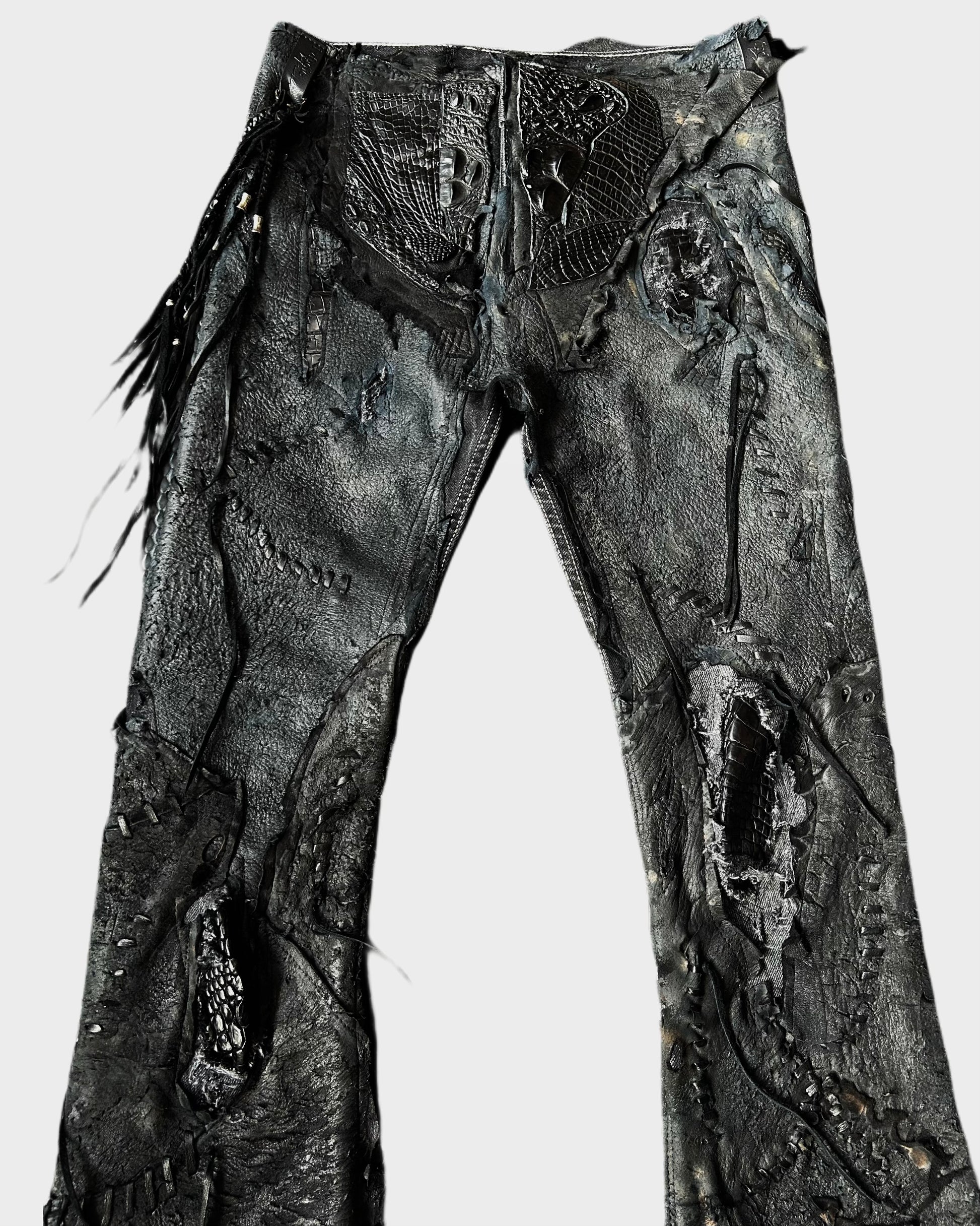 S09-NOIR/I Leather Pants