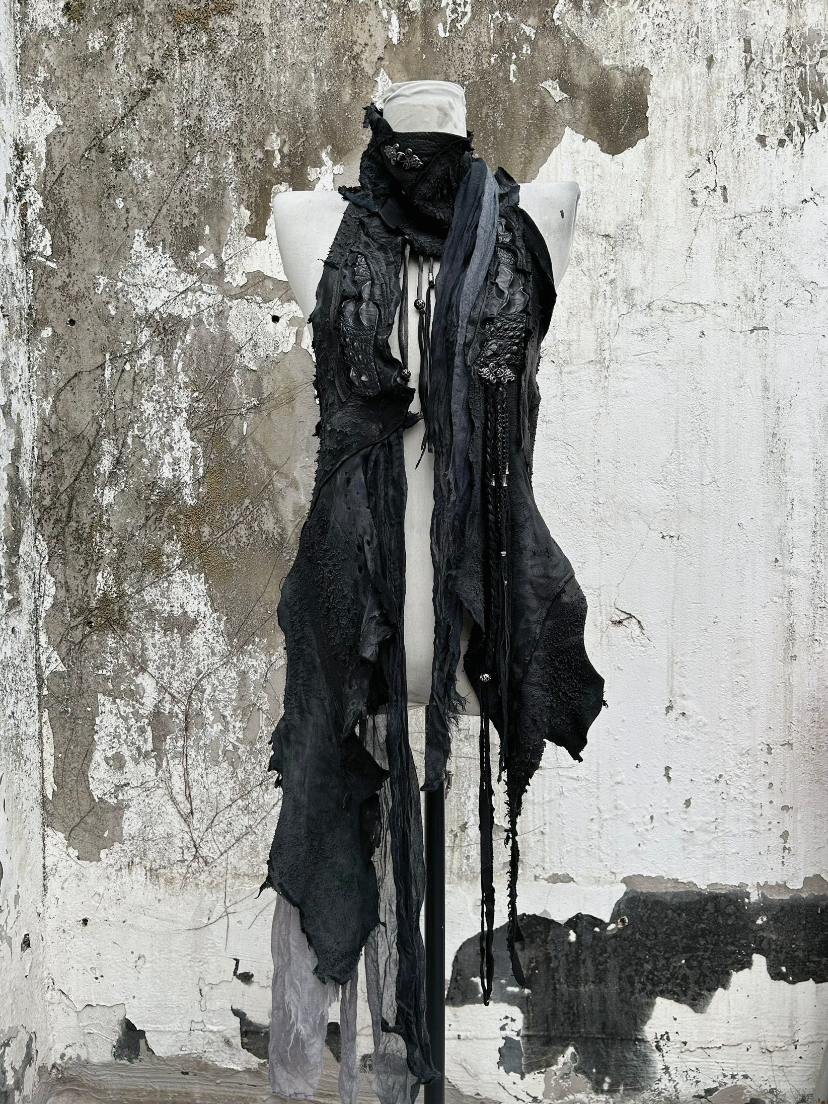 S10-Leather Vest