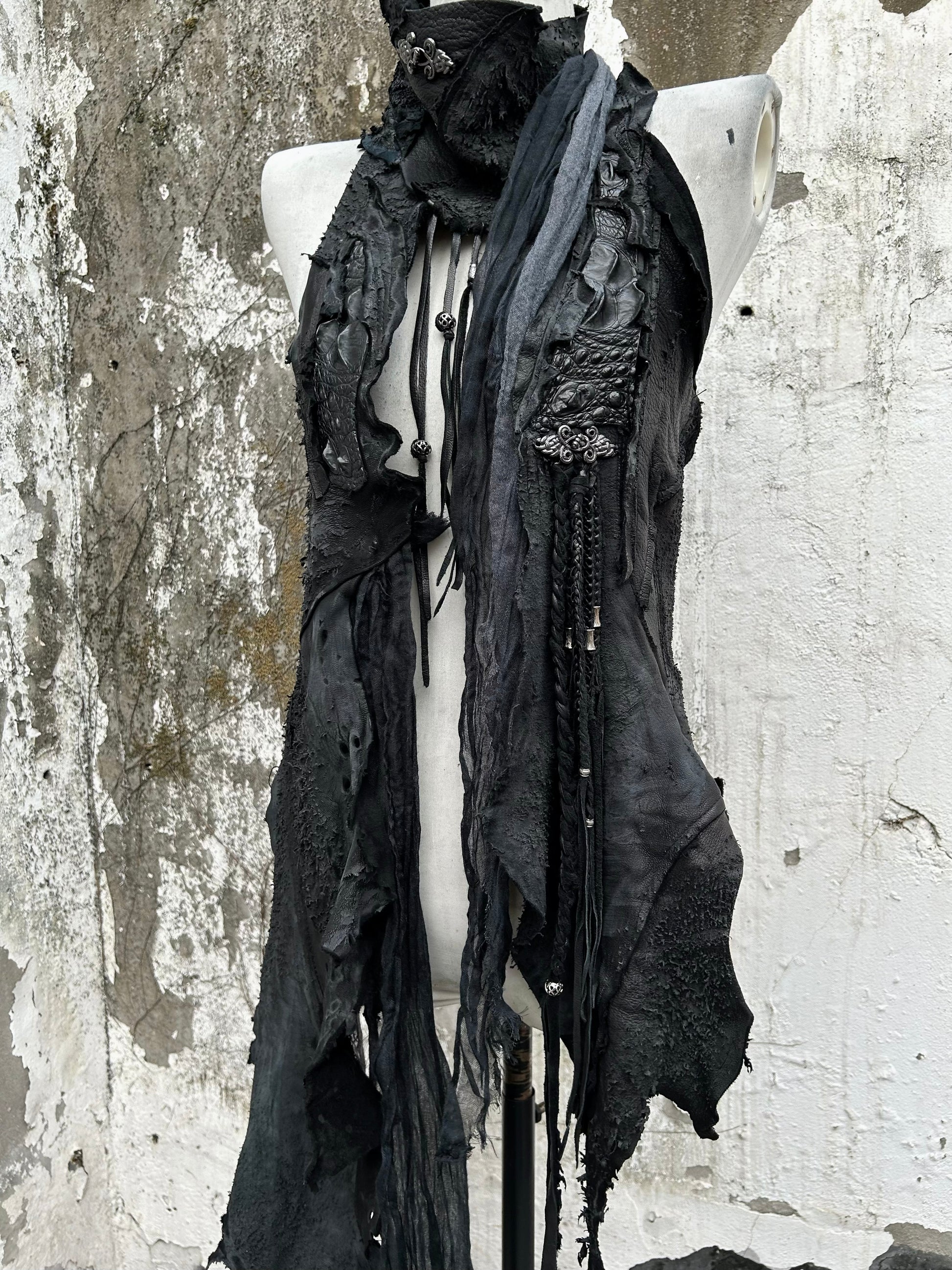 S10-Leather Vest