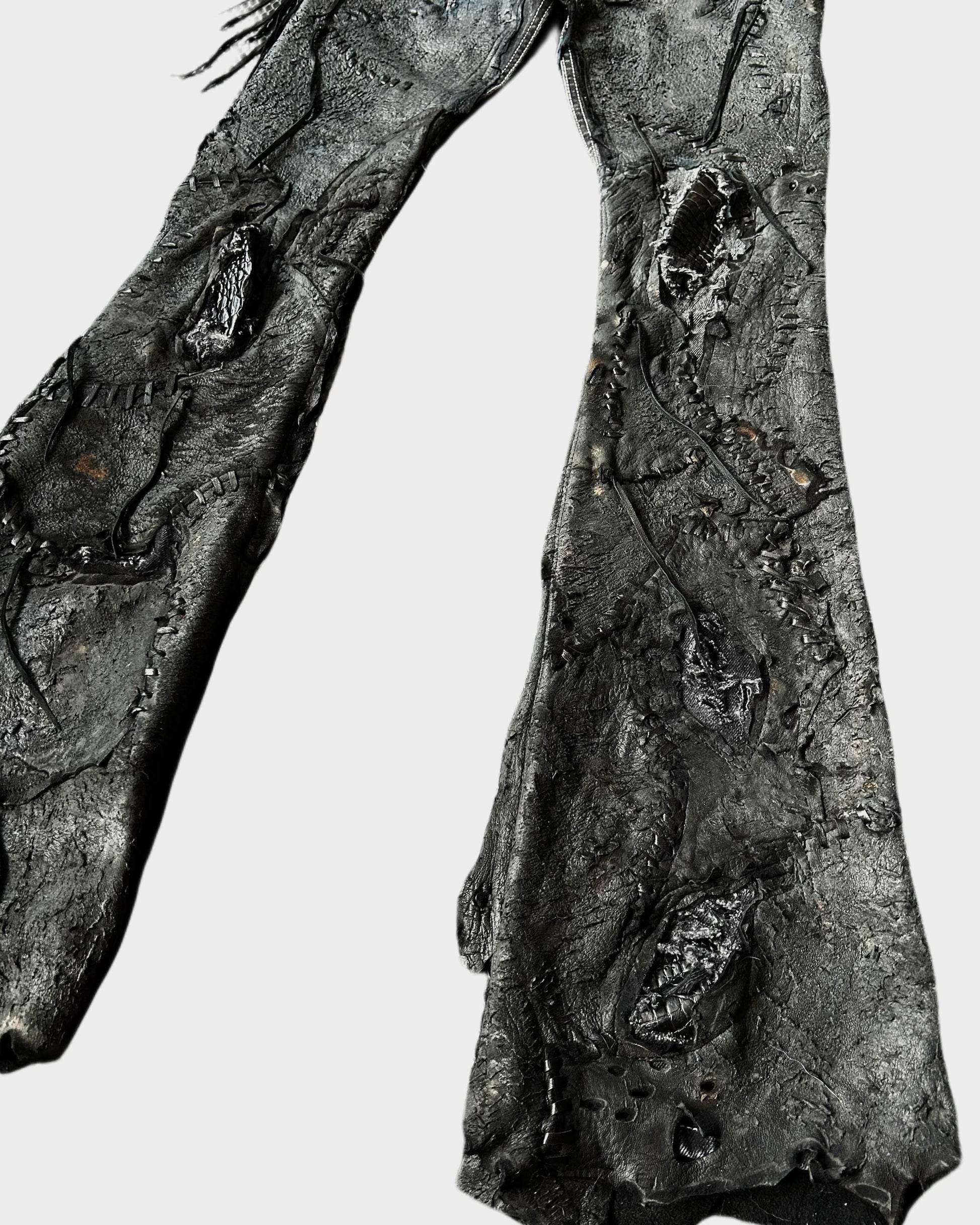 S09-NOIR/I Leather Pants