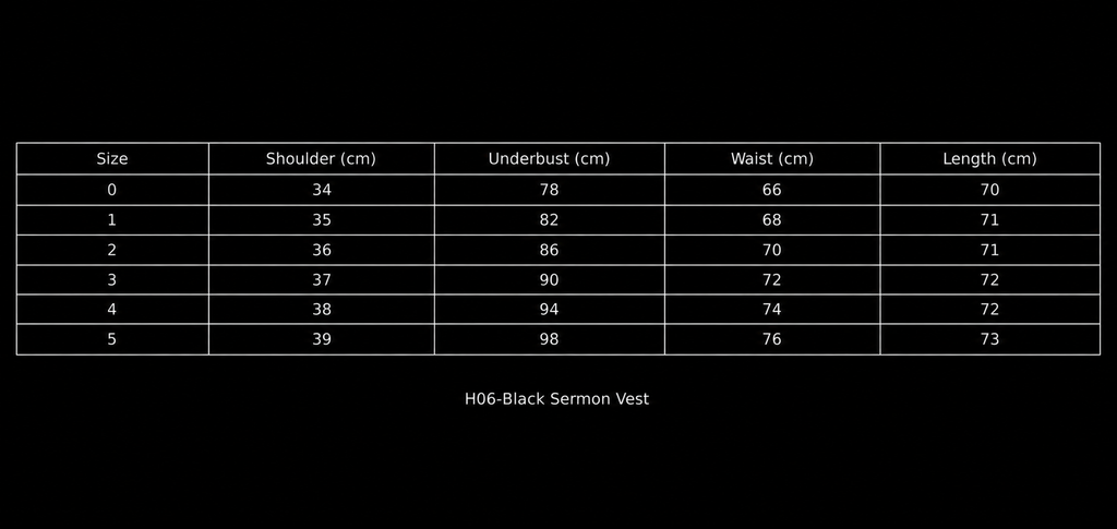 H06-ブラックサマンベスト