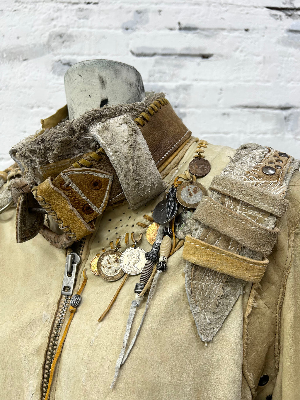 H06-Ivory Scar Jacket