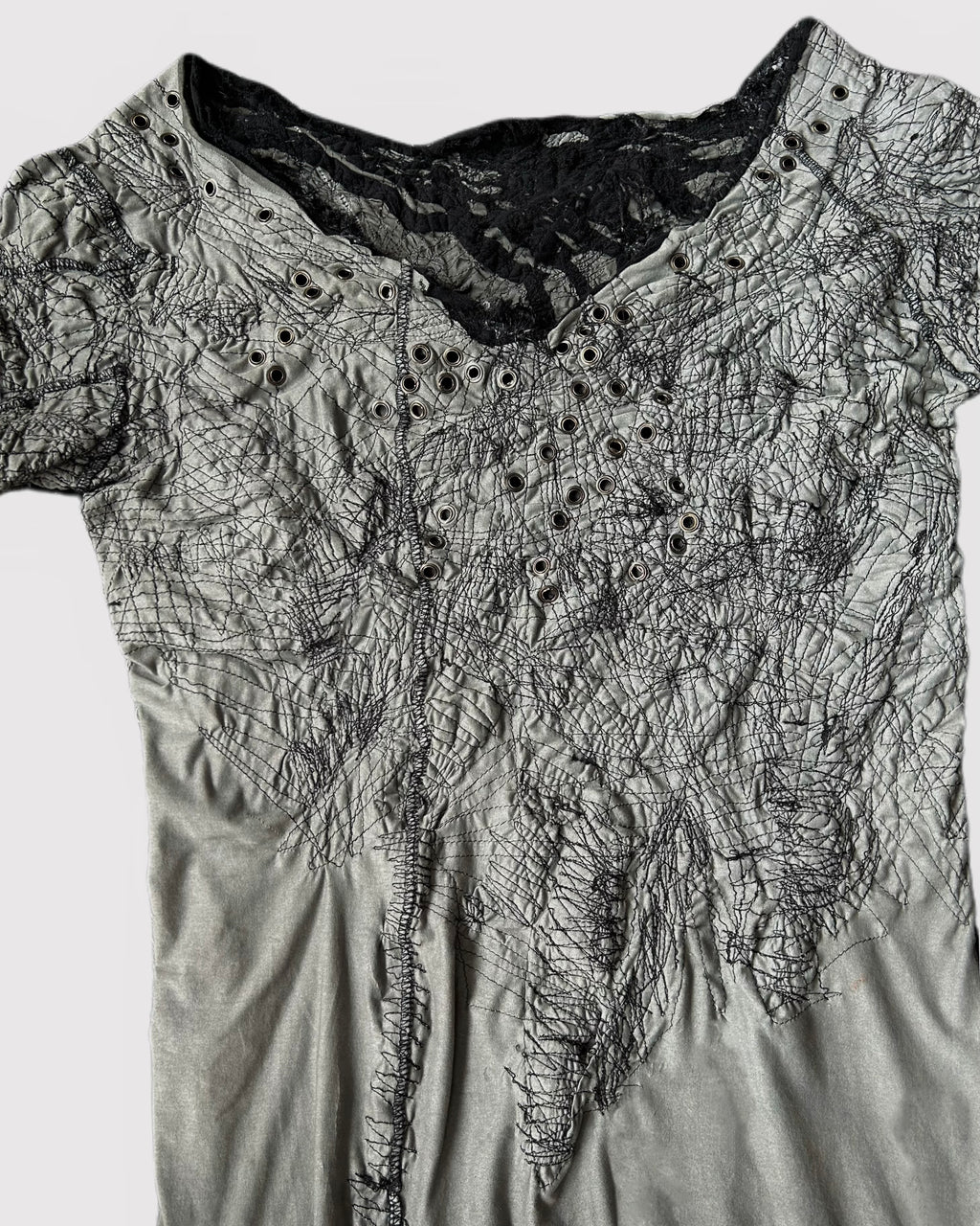 S07-Heavy Stitch Texture Design Tee