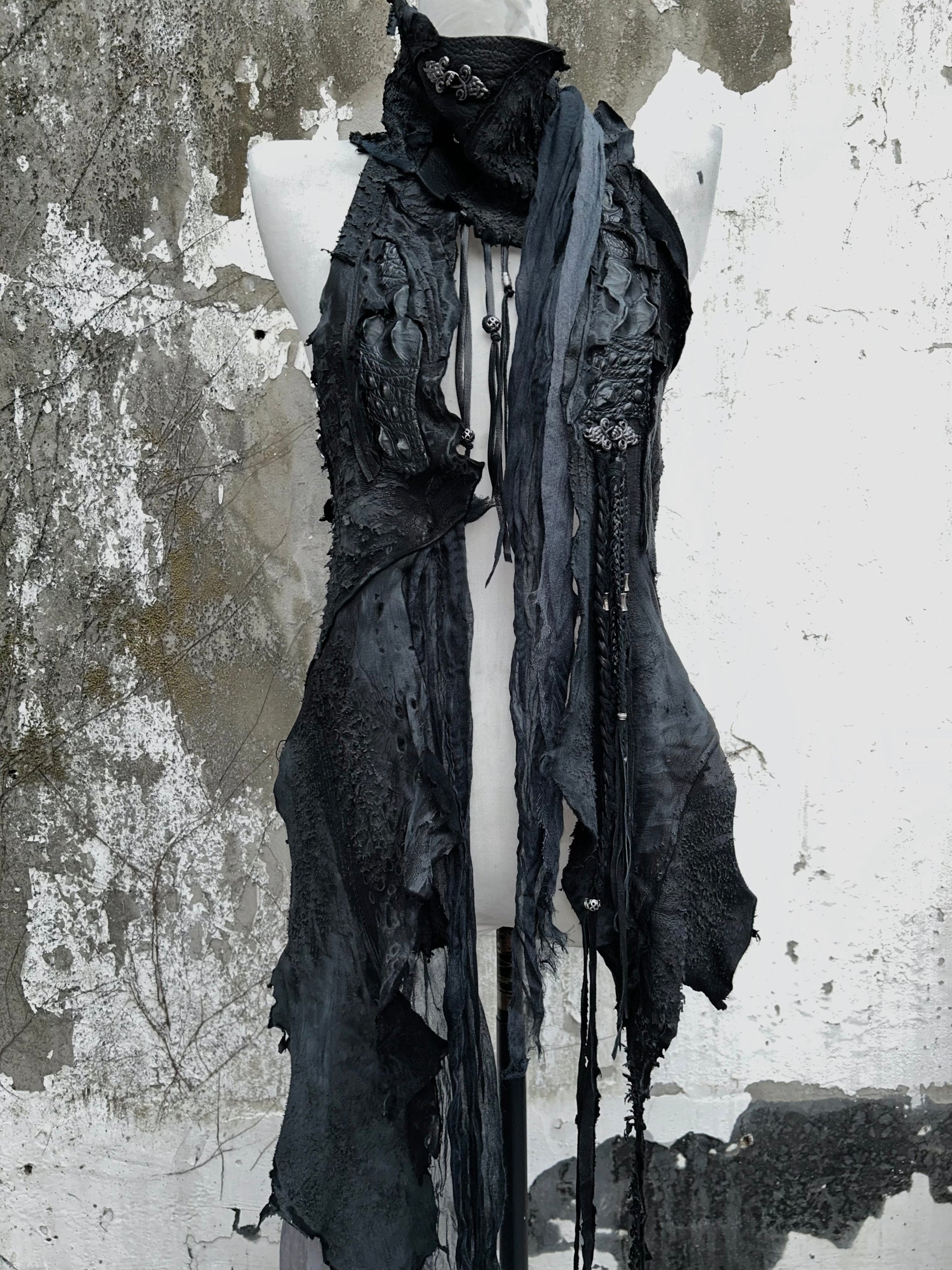 S10-Leather Vest