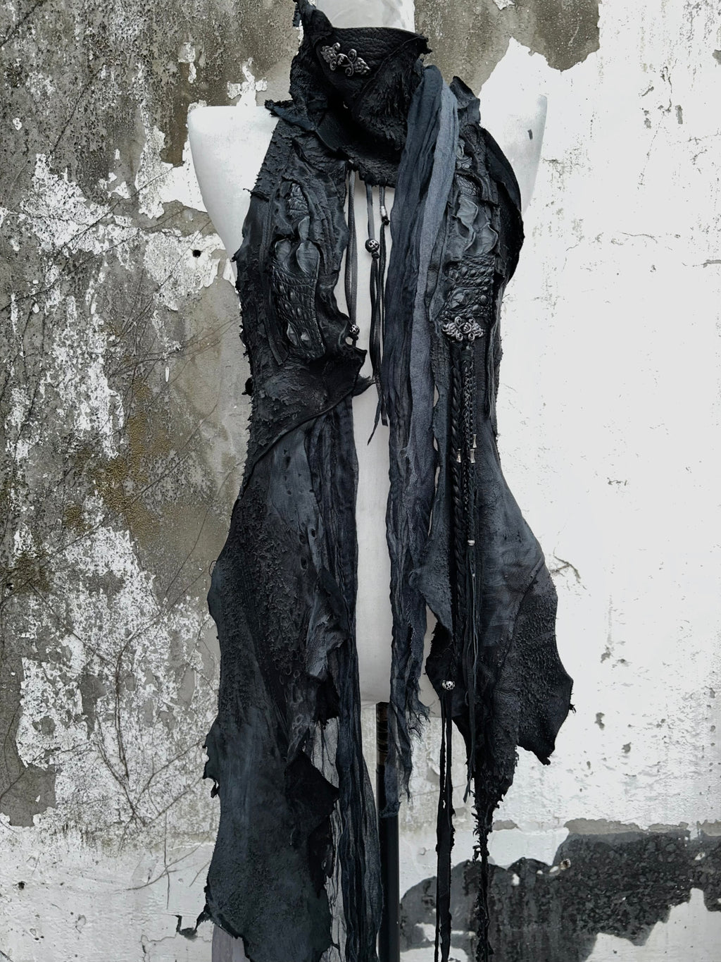 S10-Leather Vest