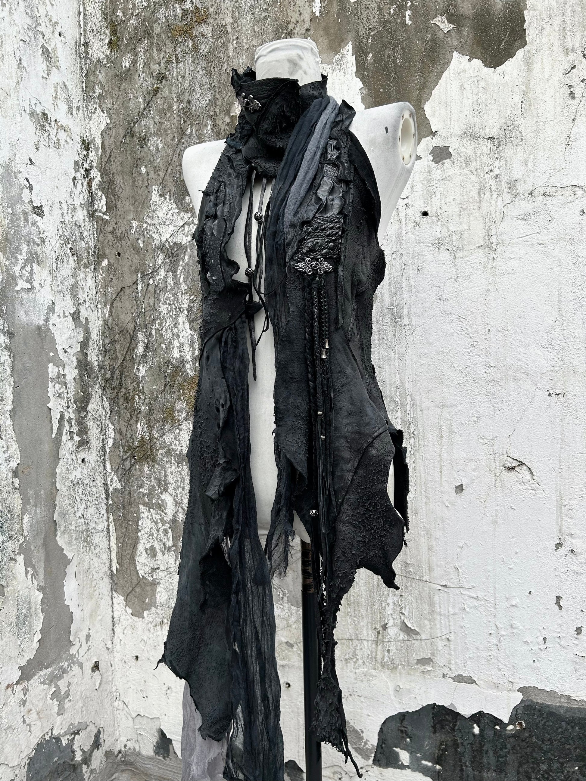 S10-Leather Vest
