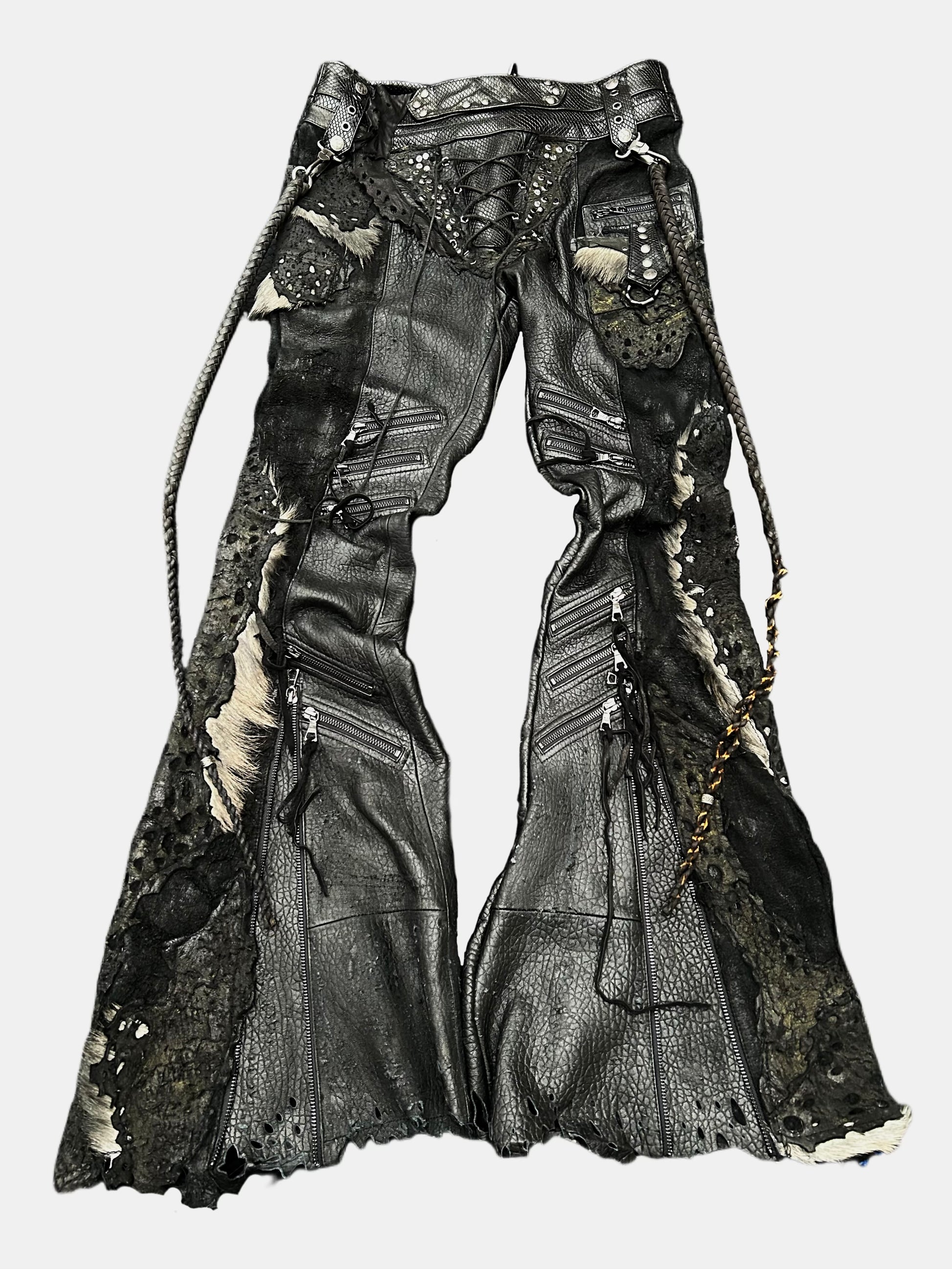 S12-Post-Organic Leather Pants