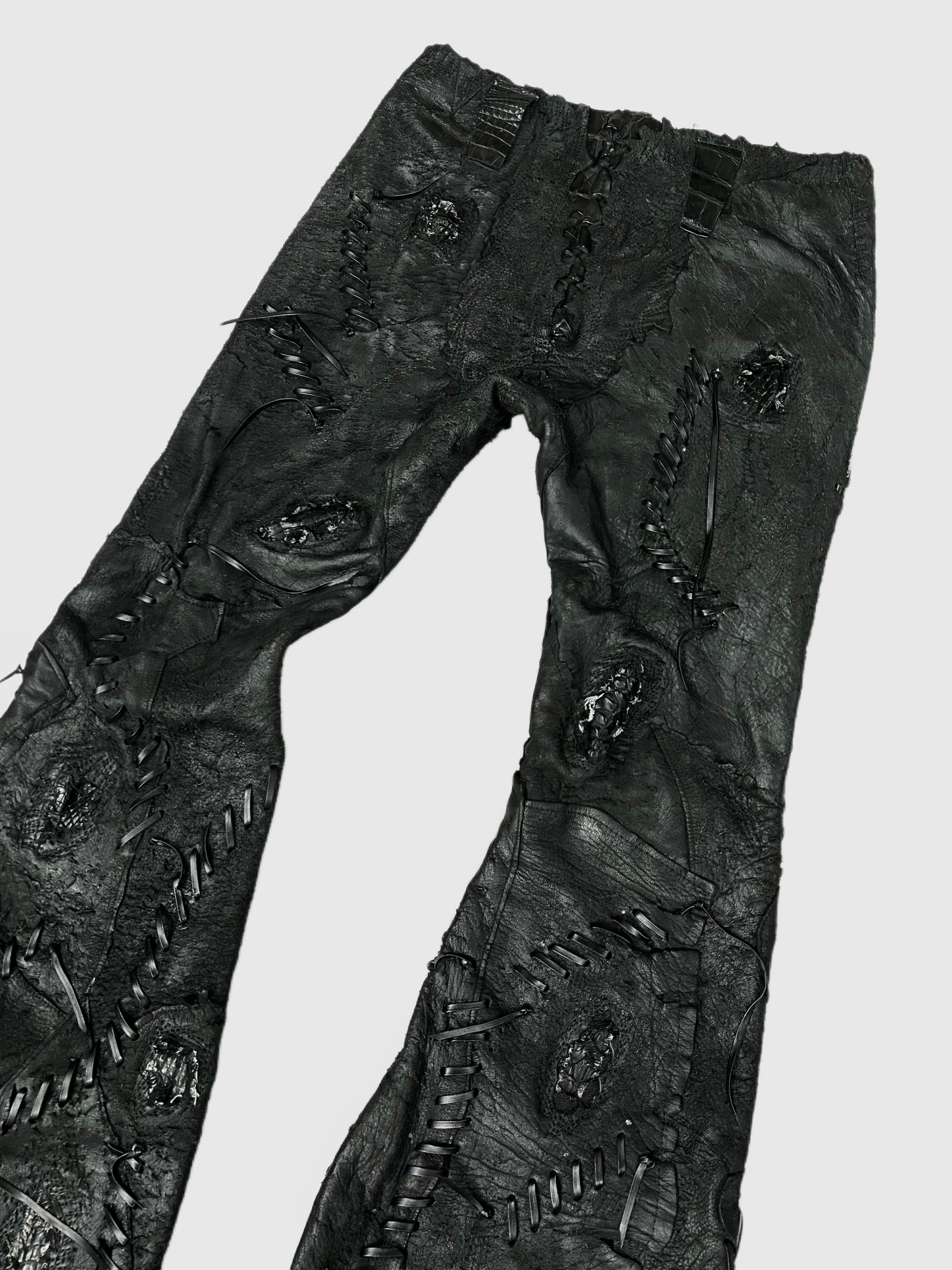 S09-NOIR/I Leather Pants