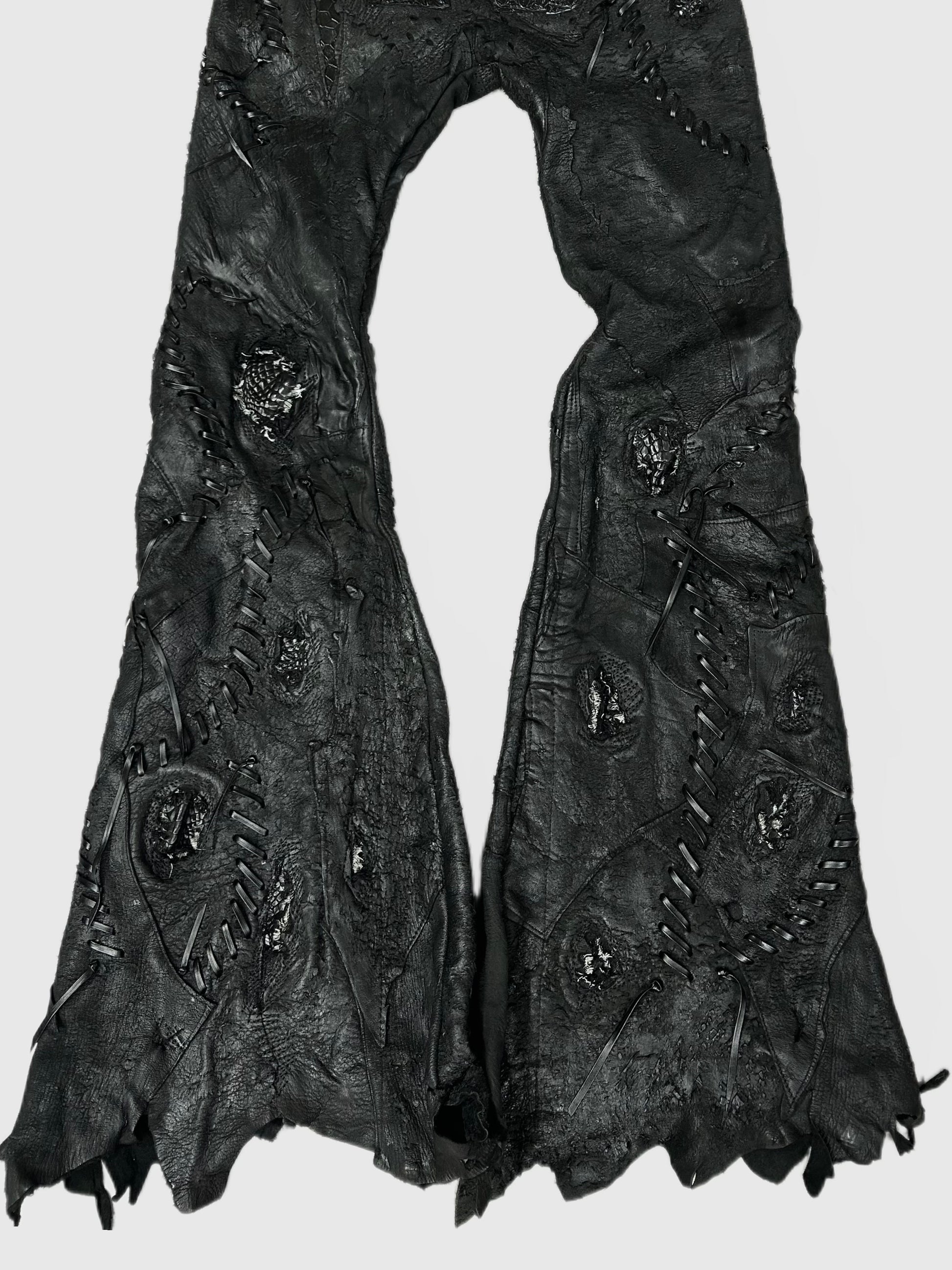 S09-NOIR/I Leather Pants
