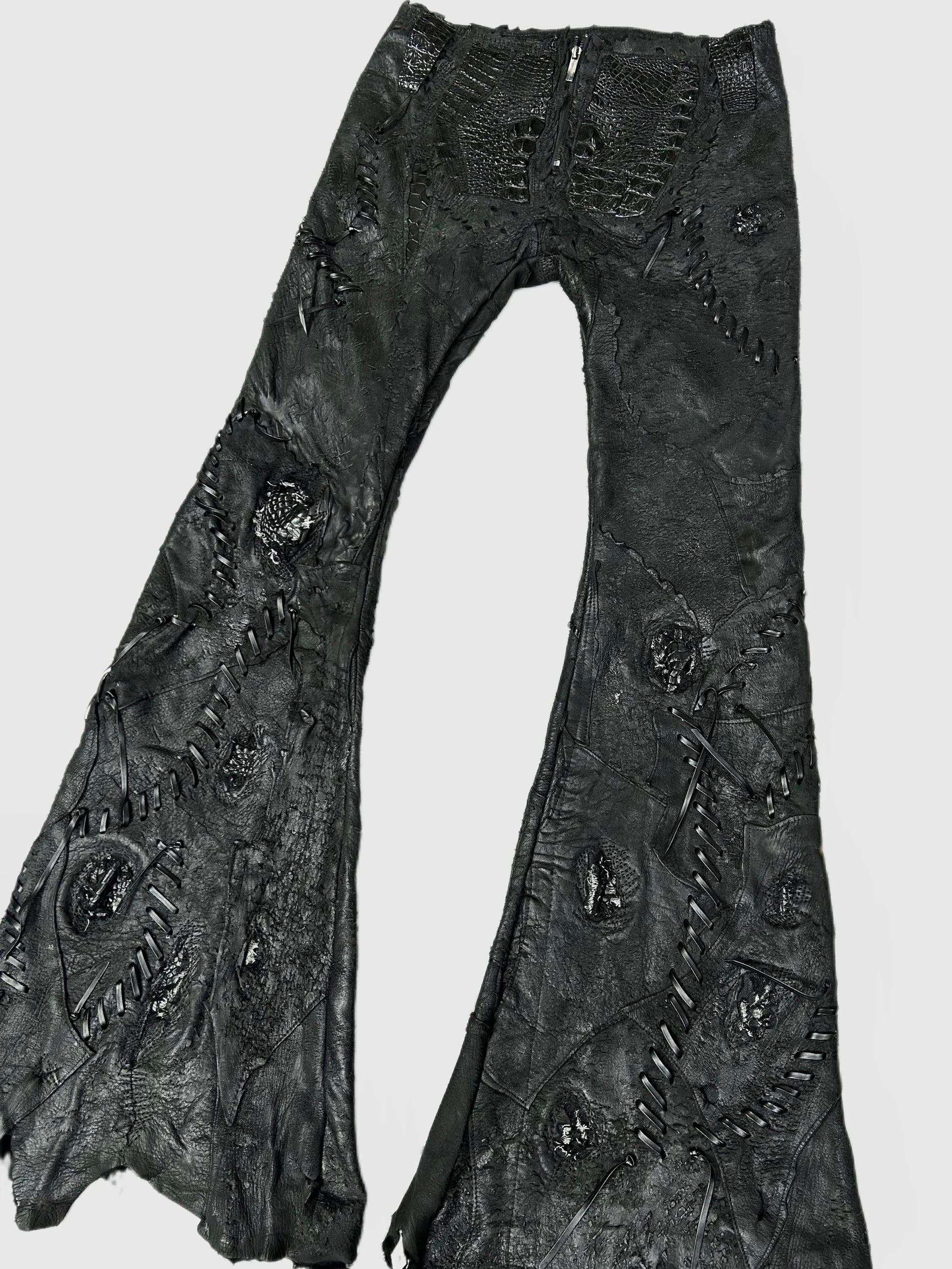 S09-NOIR/I Leather Pants