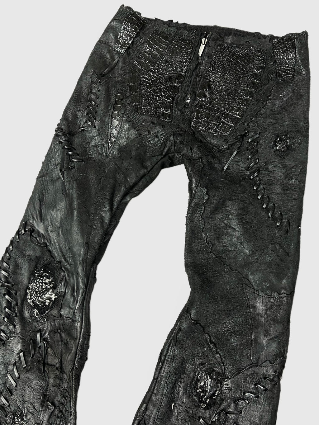 S09-NOIR/I Leather Pants