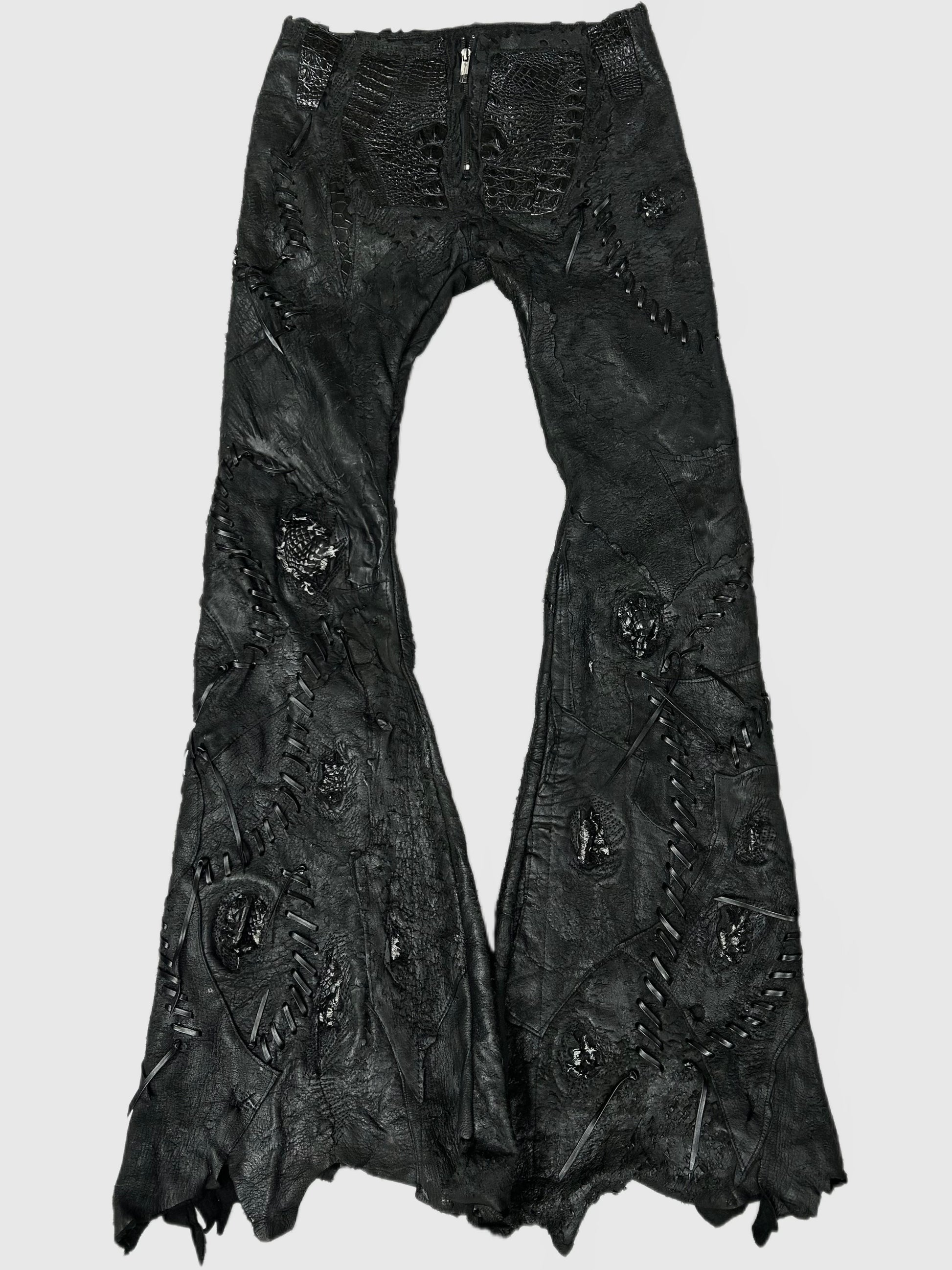 S09-NOIR/I Leather Pants