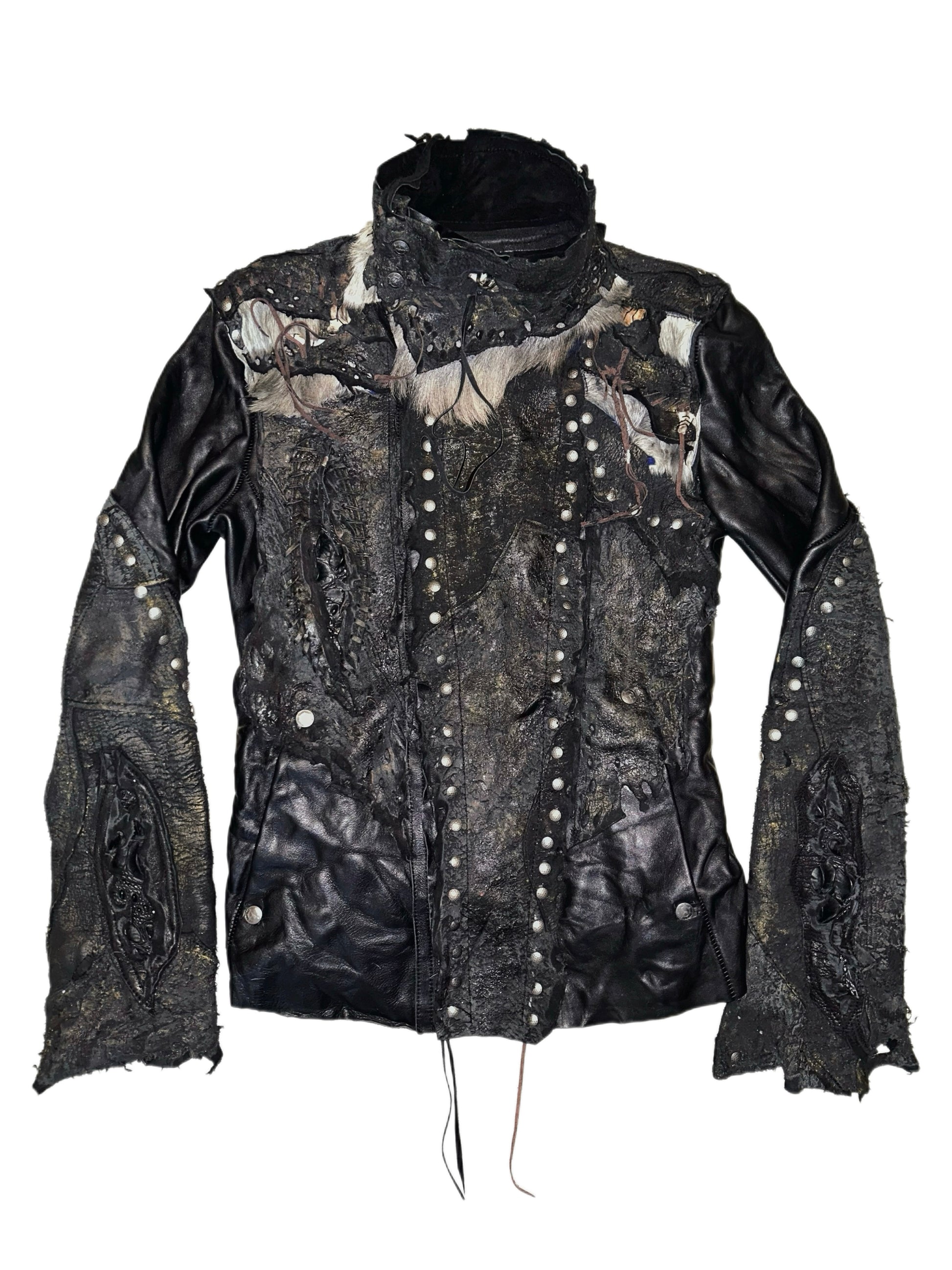 S10-Post-Organic Leather Jacket