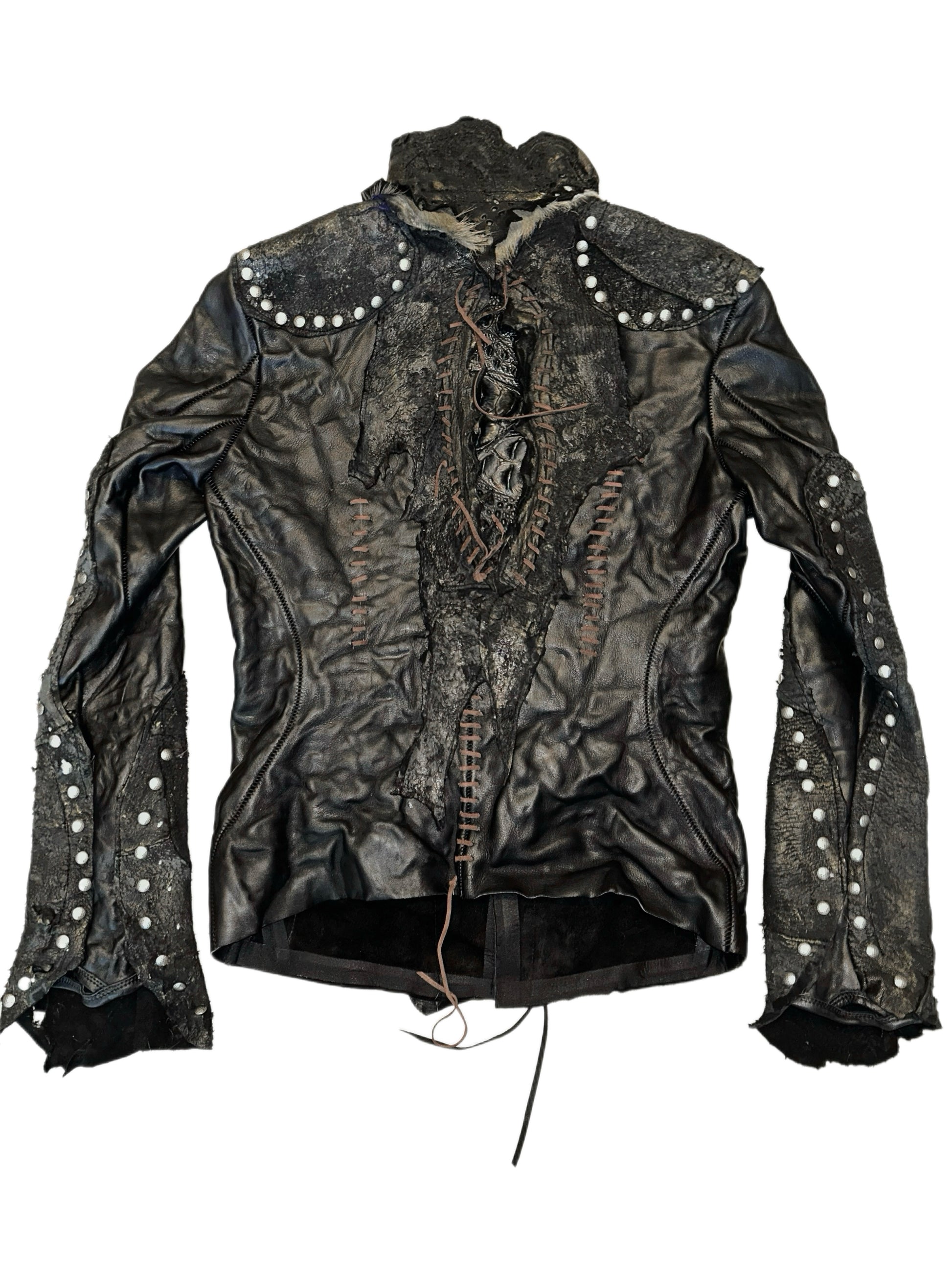 S10-Post-Organic Leather Jacket