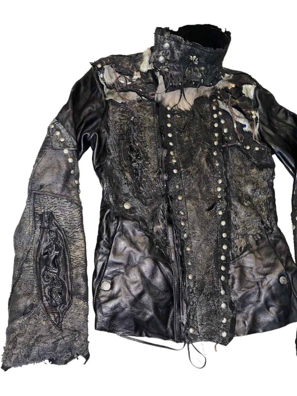 S10-Post-Organic Leather Jacket