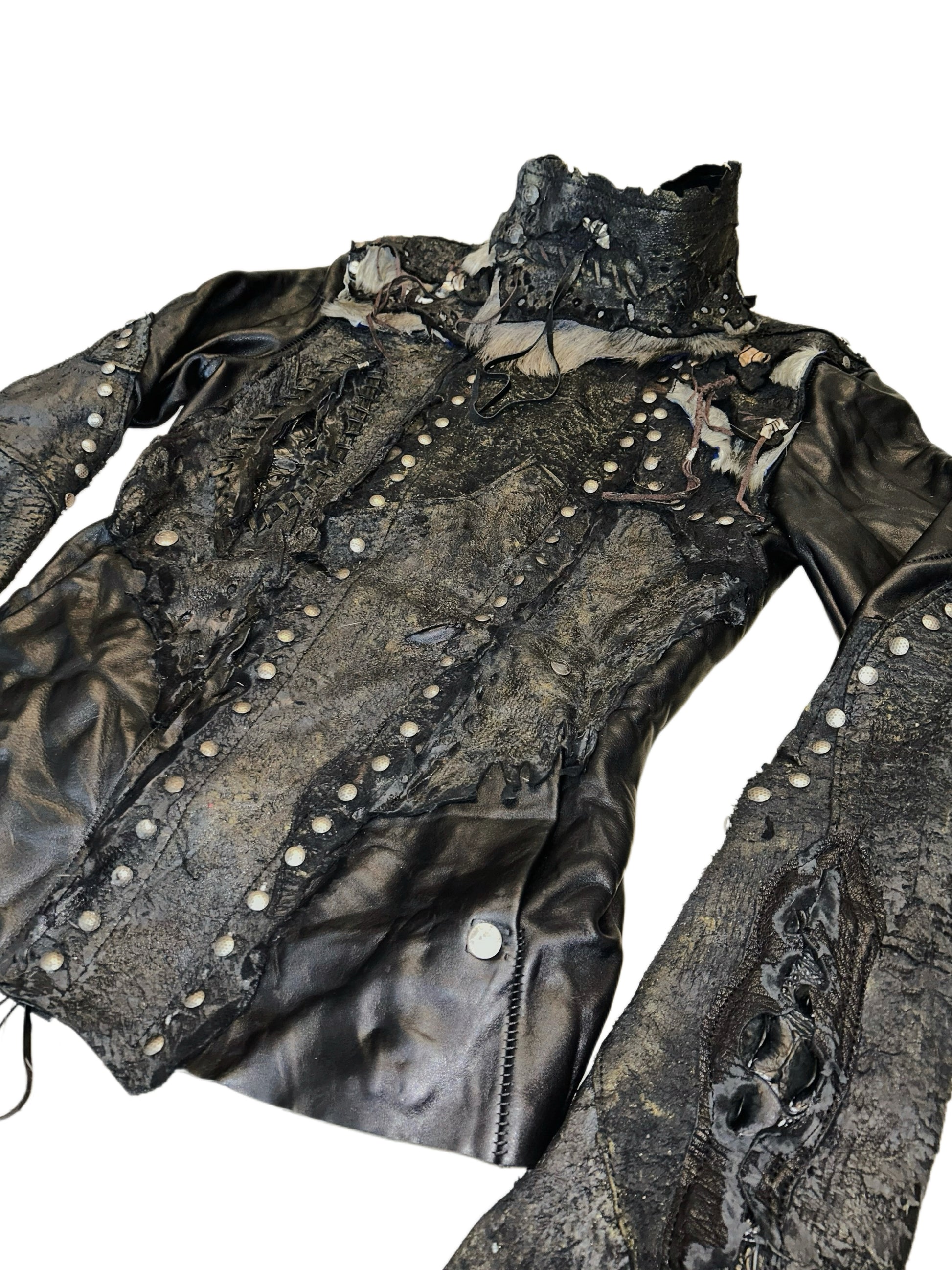 S10-Post-Organic Leather Jacket