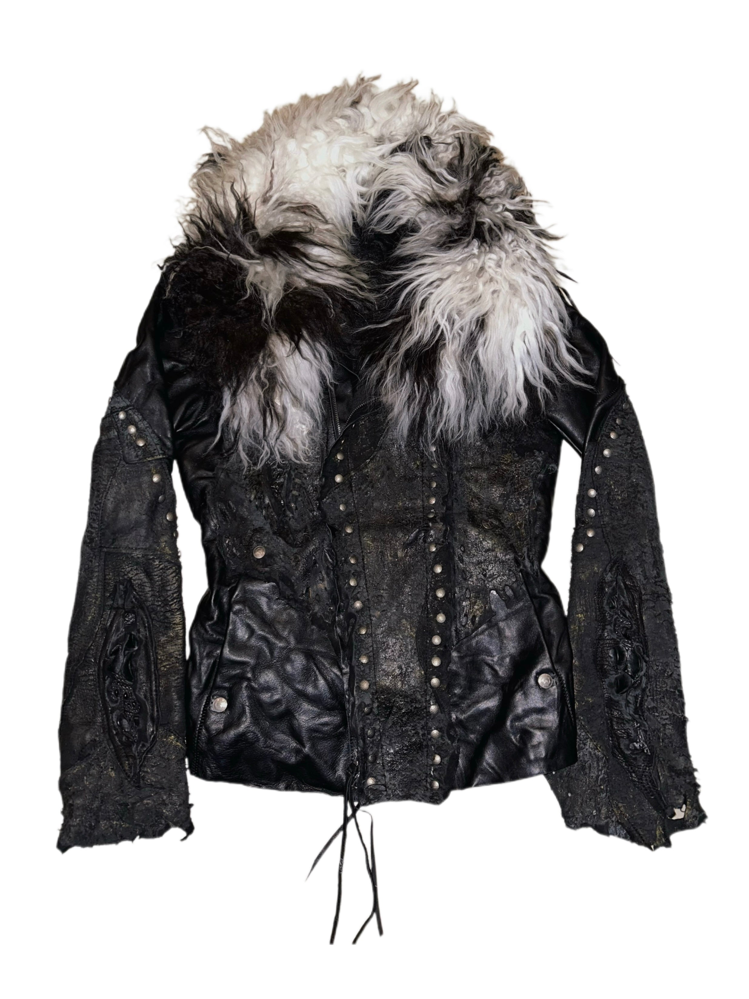 ジャケット・アウター 1vfudie 1vfudie – Jacket Leather S10-Post-Organic Jacket Leather Post-Organic ジャケット・アウター