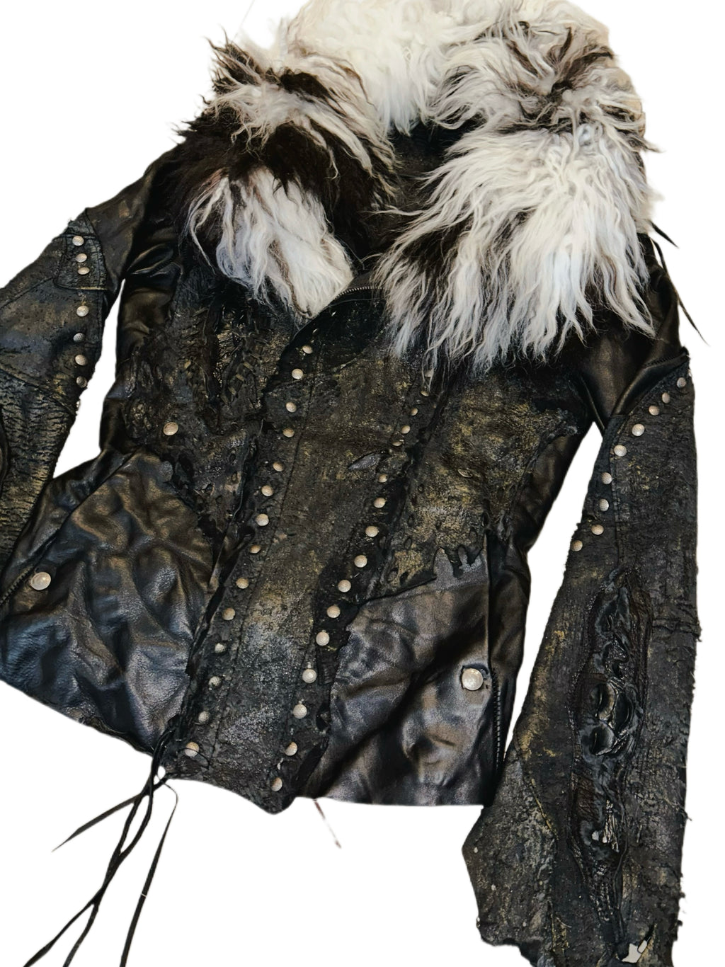 S10-Post-Organic Leather Jacket