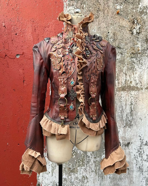 S03-Limited edition horse leather jacket