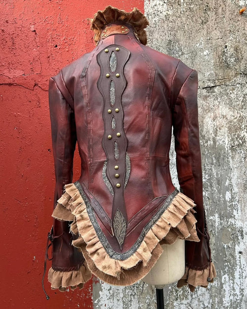 S03-Limited edition horse leather jacket