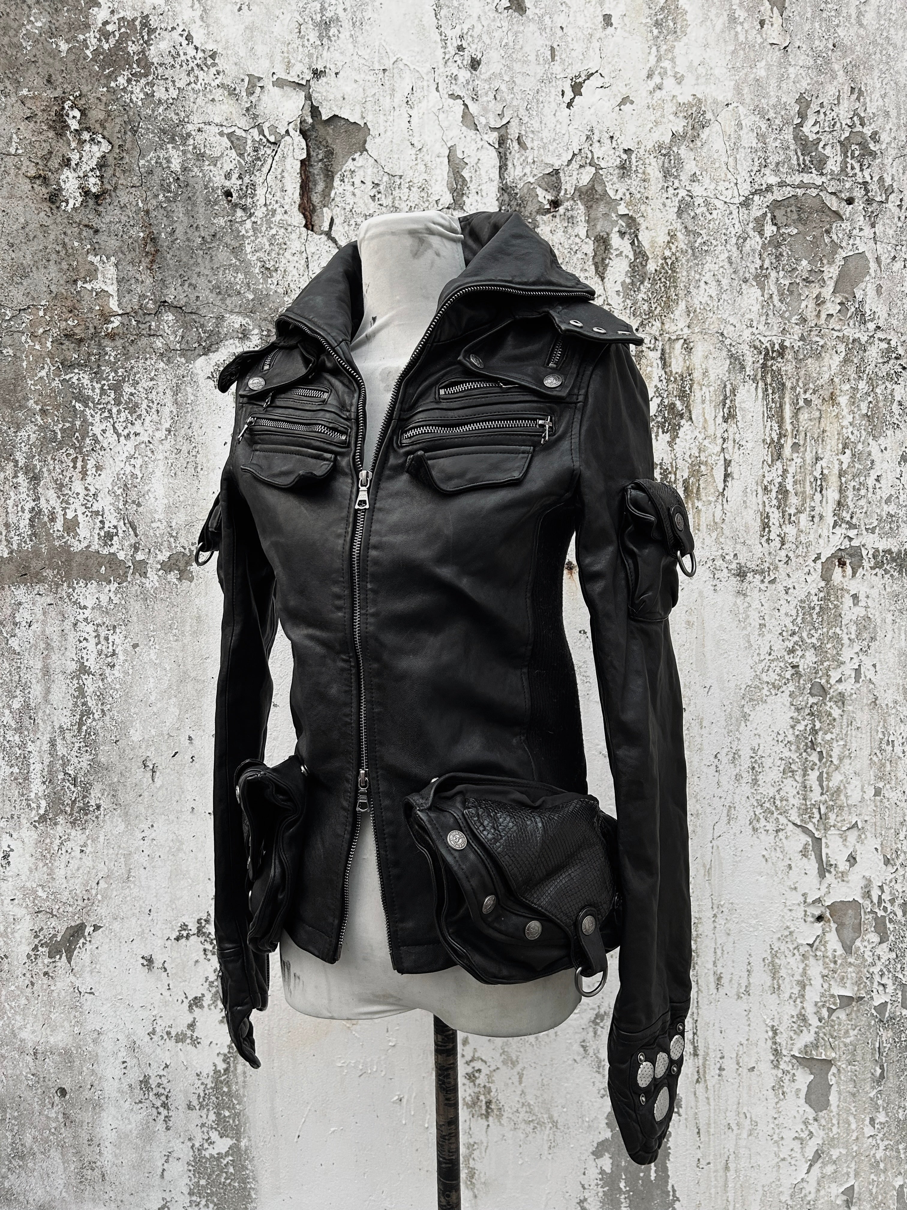 ジャケット・アウター 1vfudie Post-Organic Leather Jacket 最高ファッション - 1vfudie Post-Organic Leather Jacket T116156125