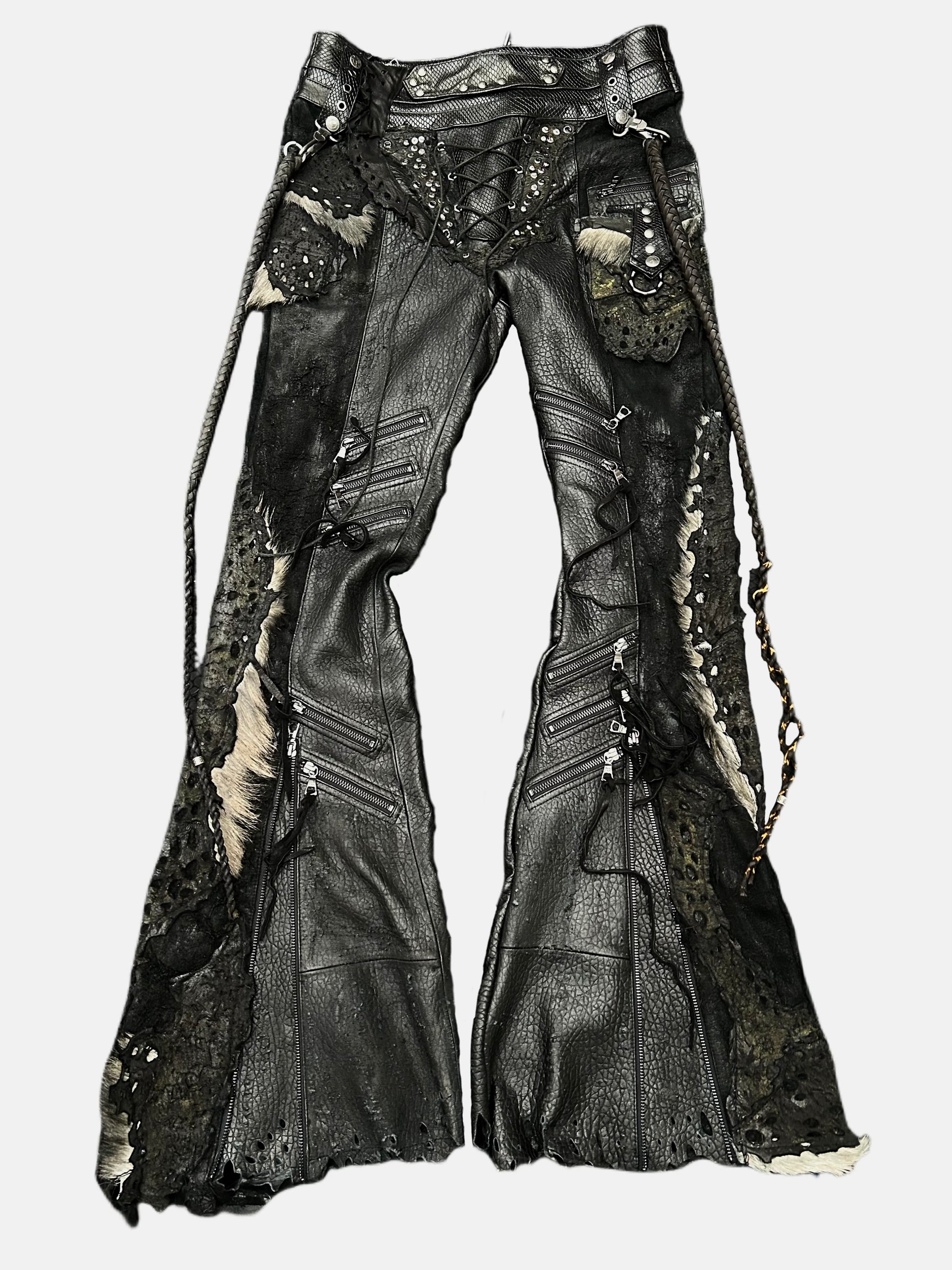 S12-Post-Organic Leather Pants