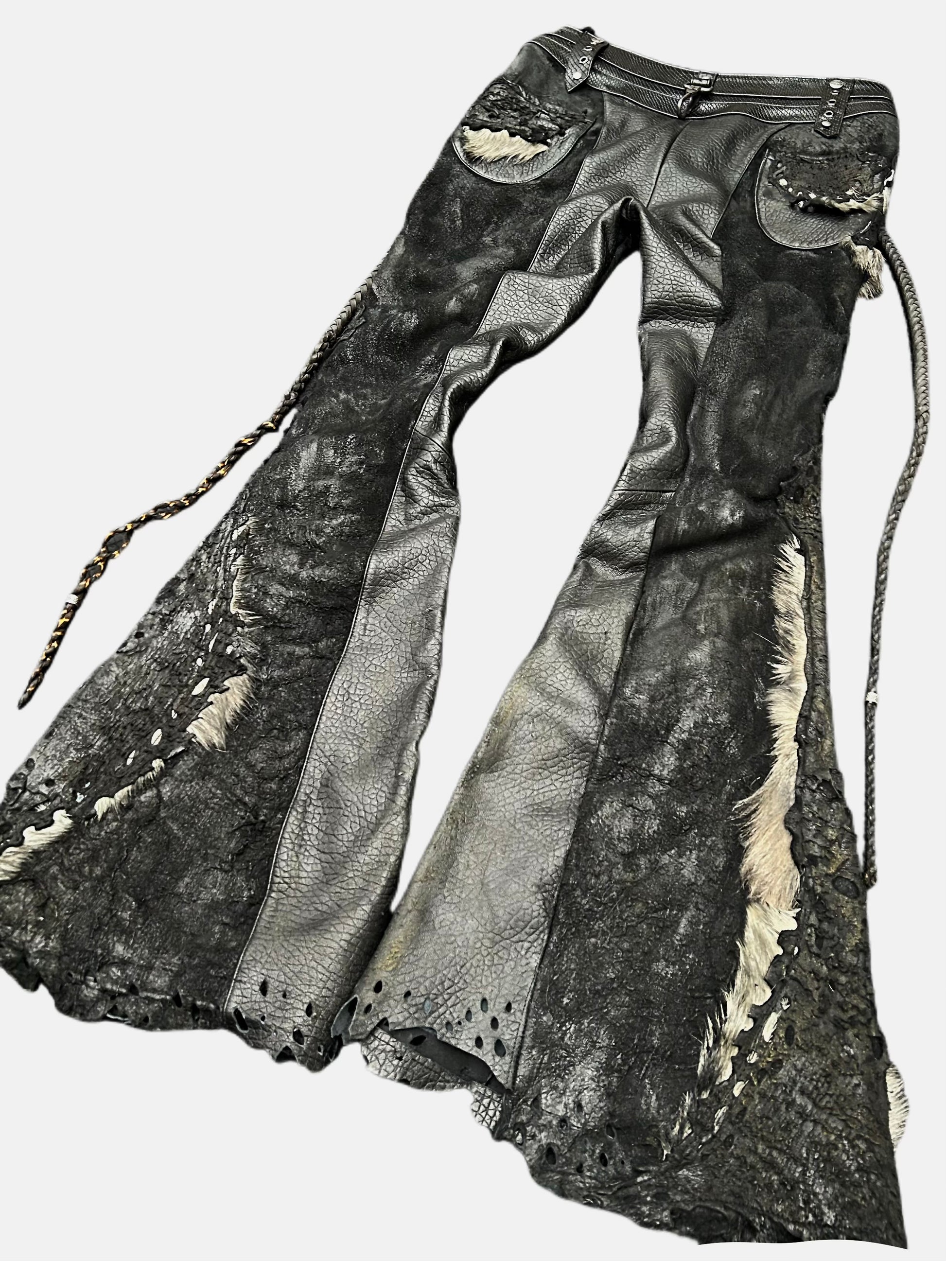 S12-Post-Organic Leather Pants