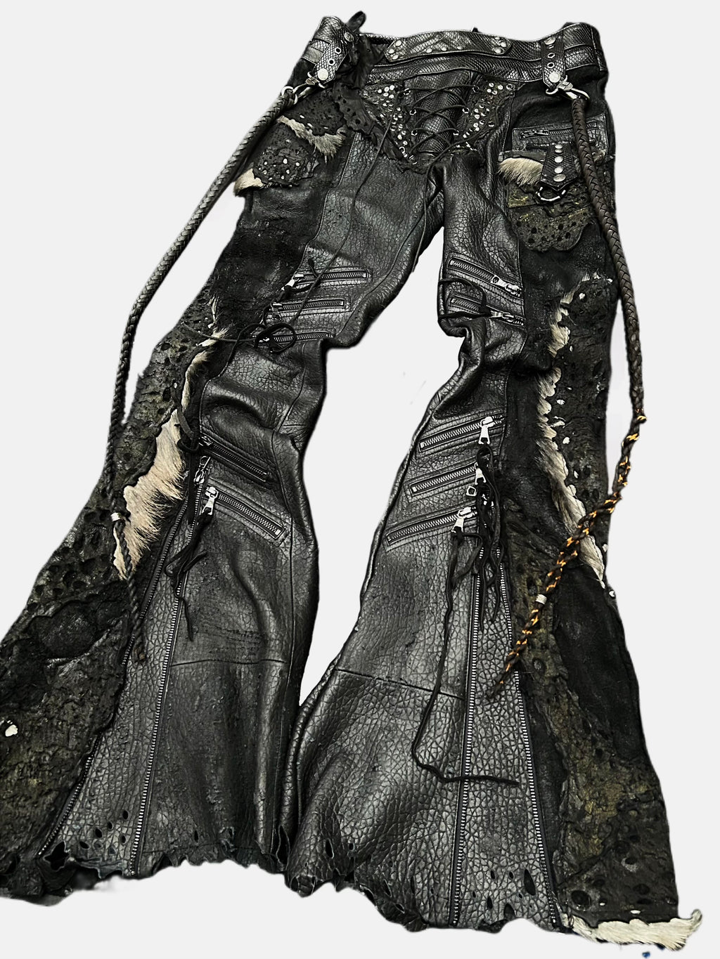 S12-Post-Organic Leather Pants