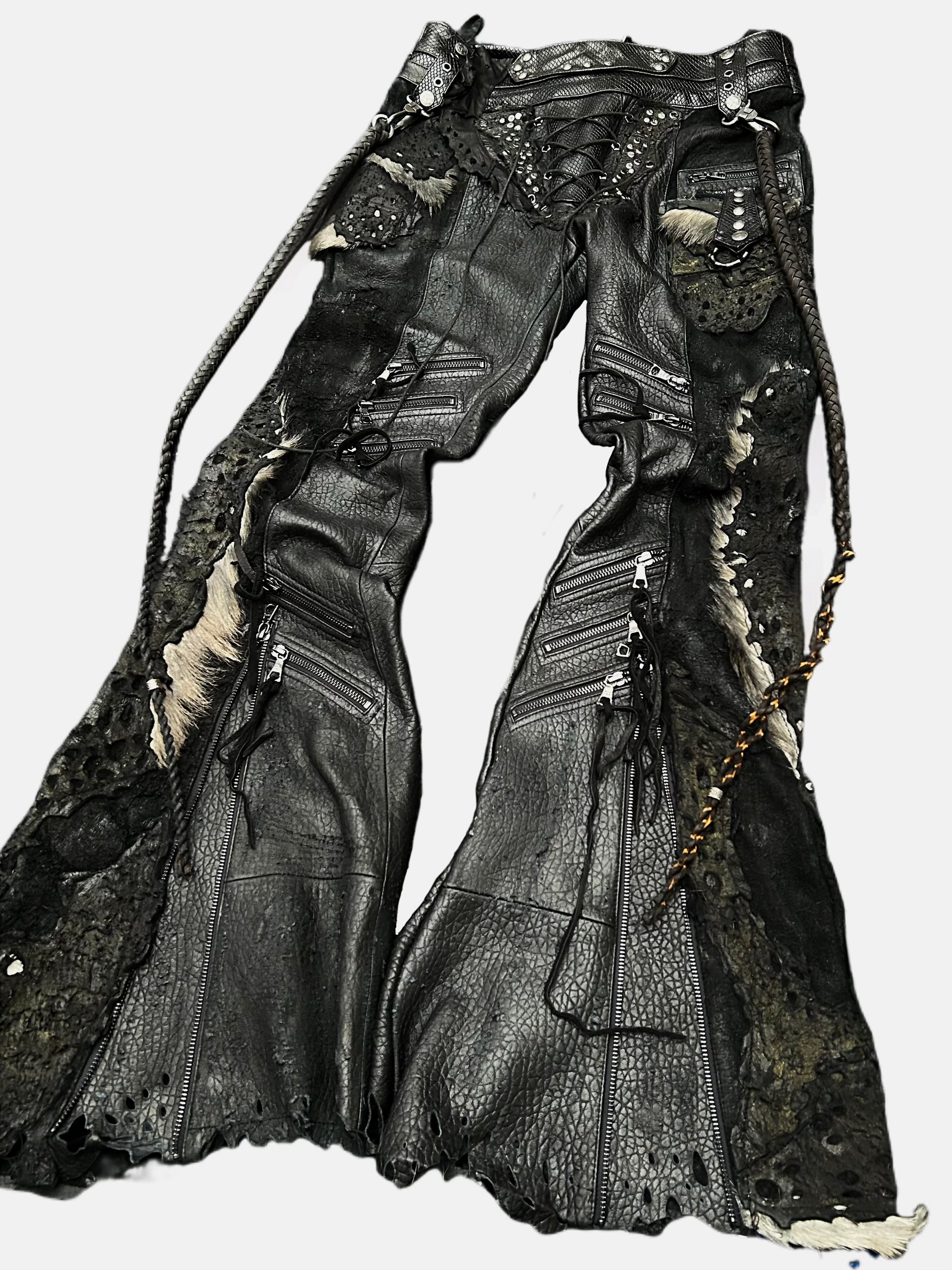 S12-Post-Organic Leather Pants