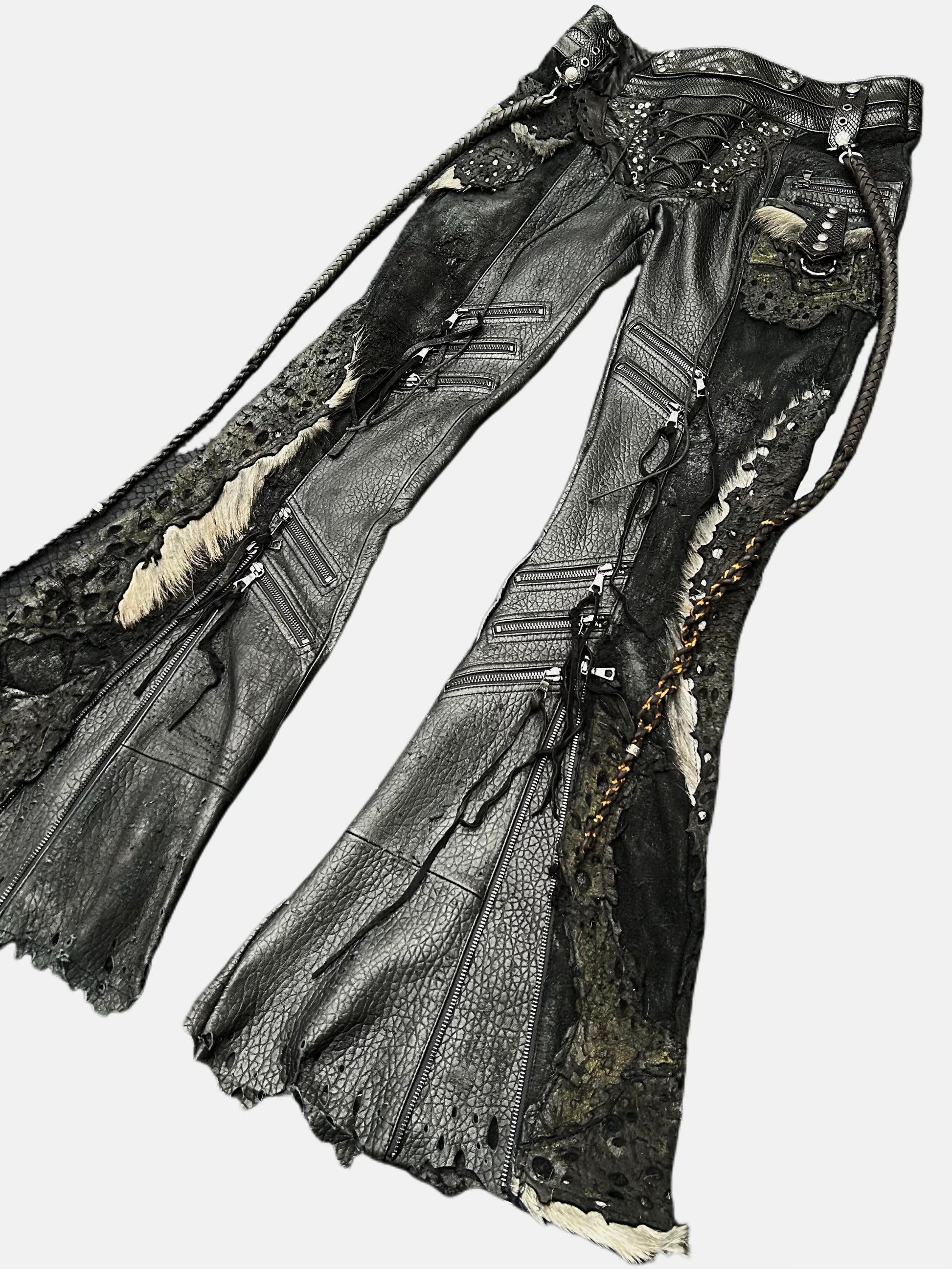 S12-Post-Organic Leather Pants