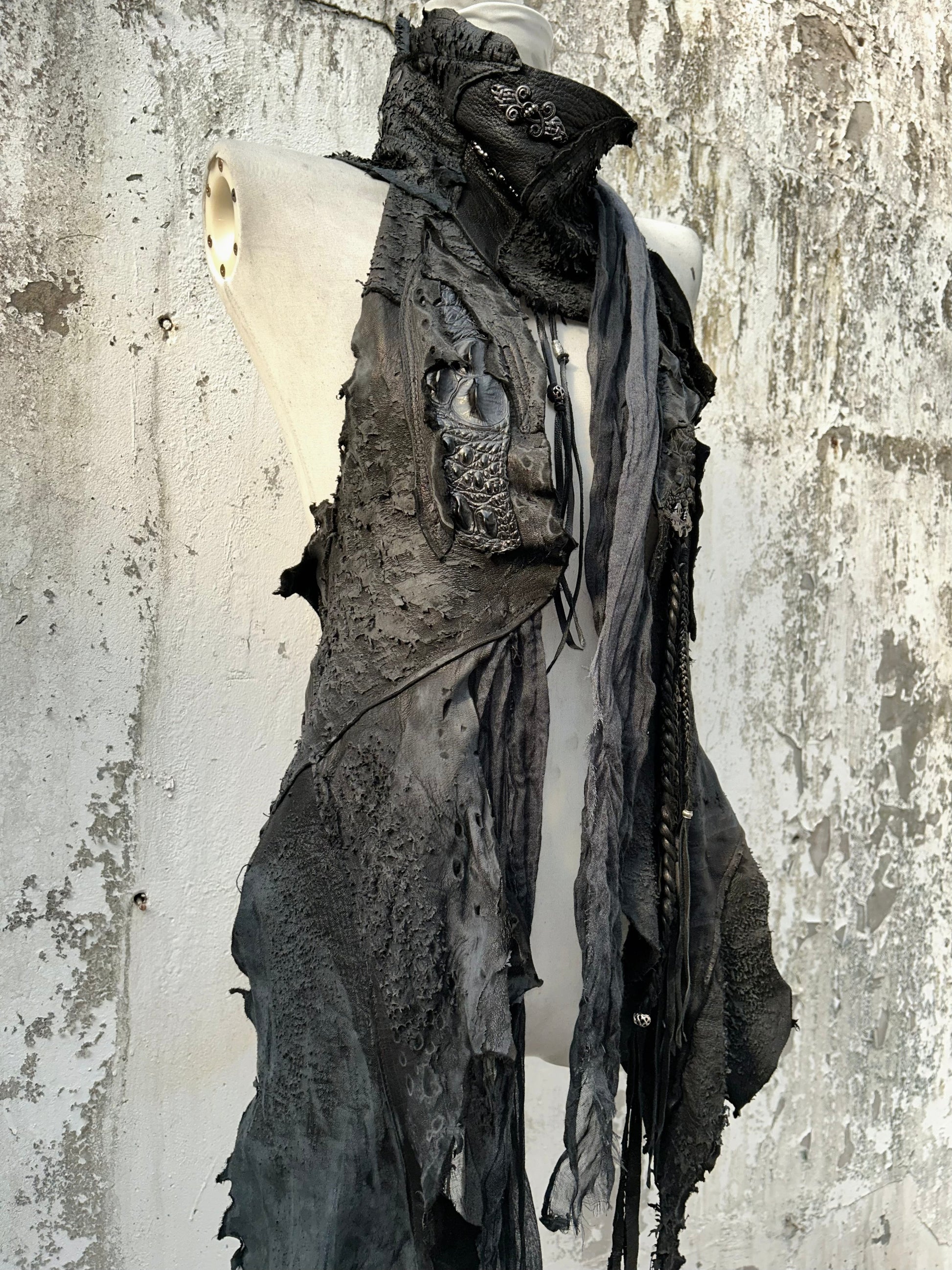 S10-Leather Vest
