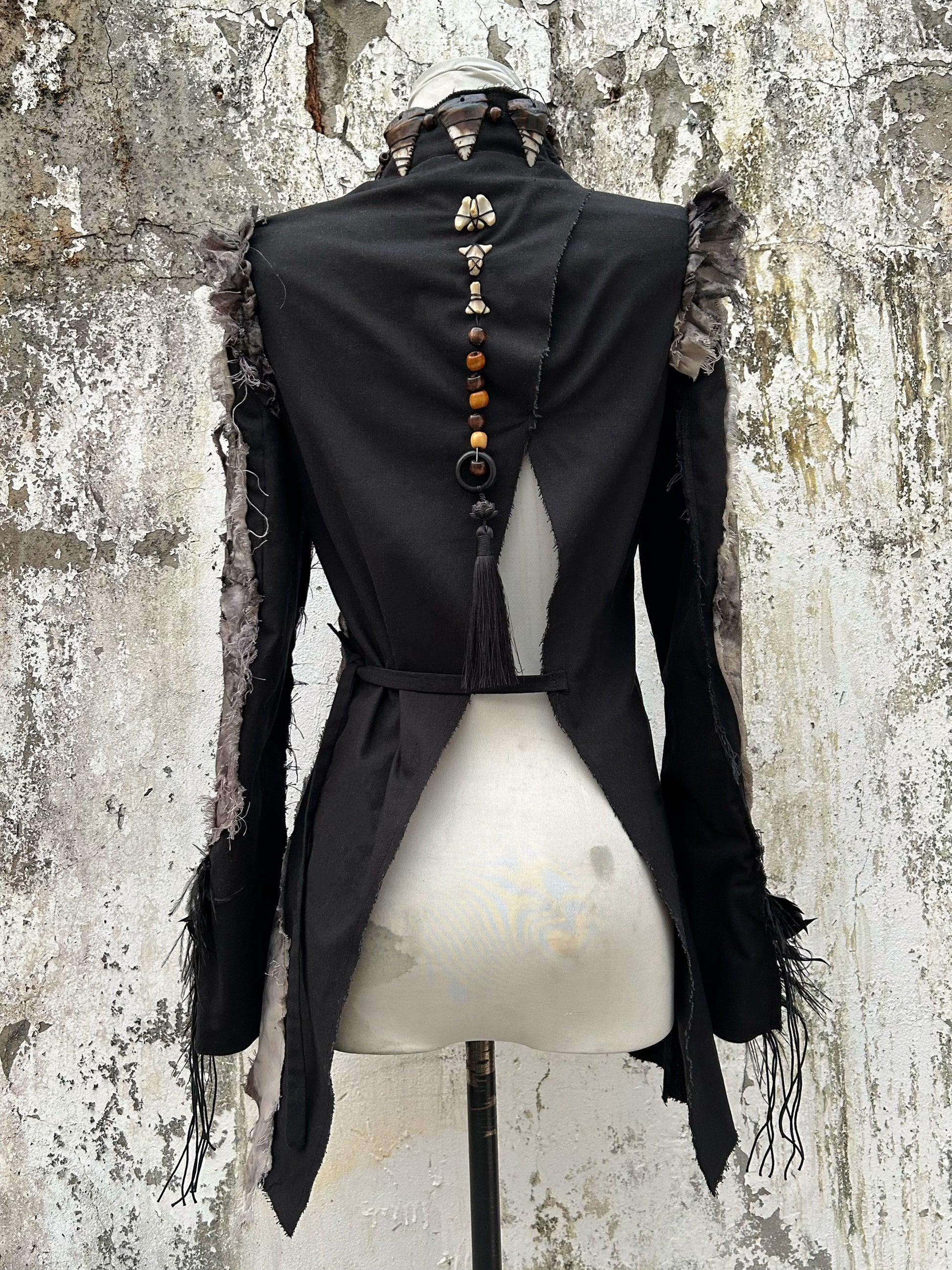 S06-Tribal Embellished Tailored Jacket