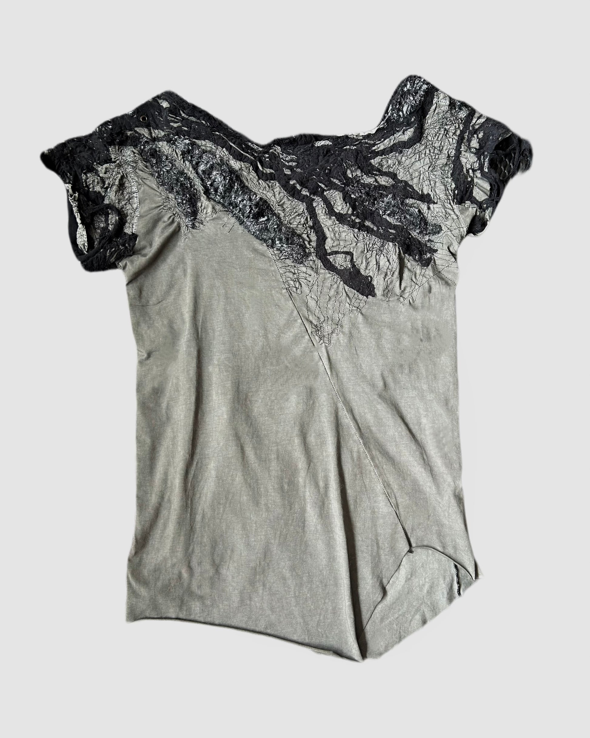 S07-Heavy Stitch Texture Design Tee