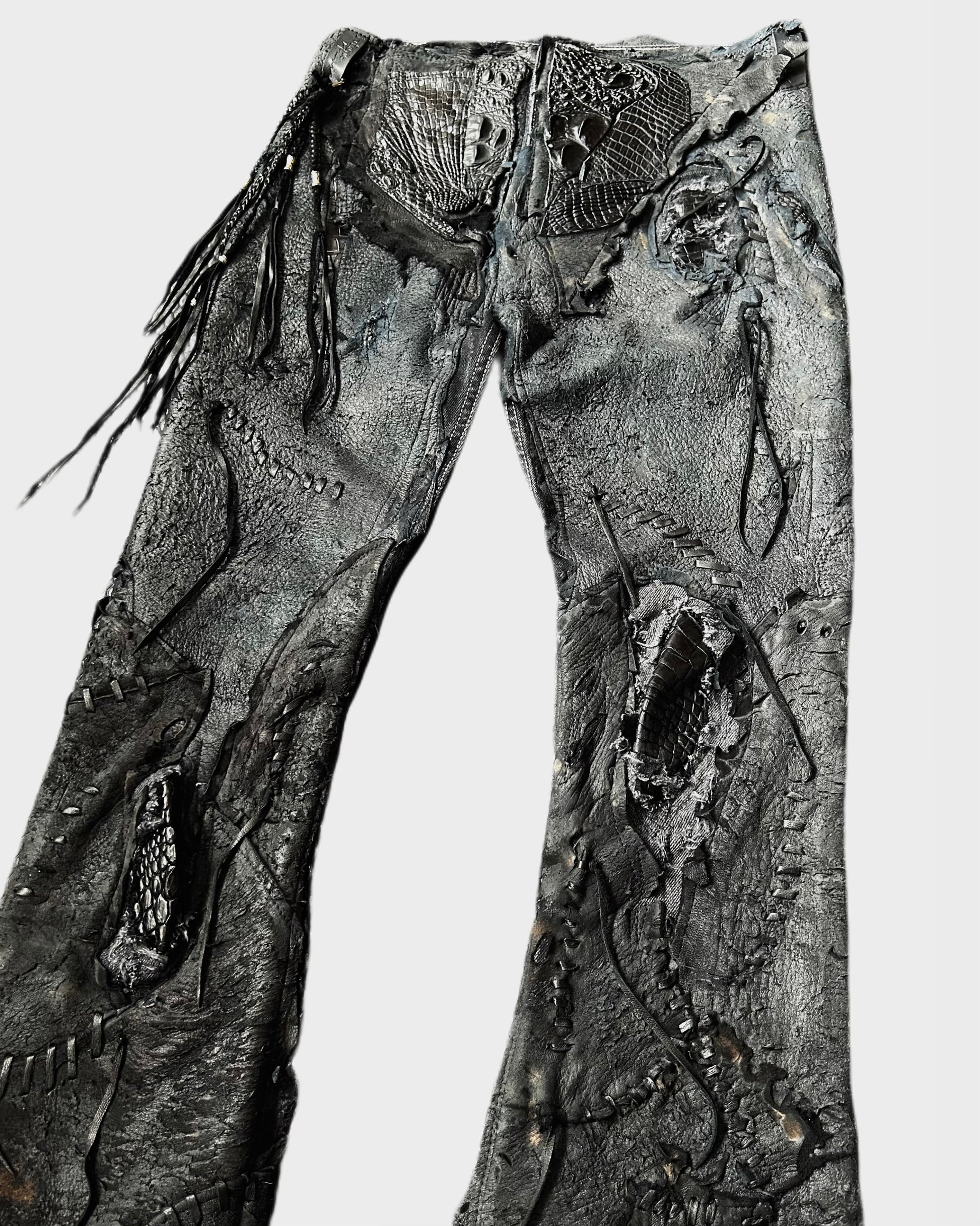 S09-NOIR/I Leather Pants