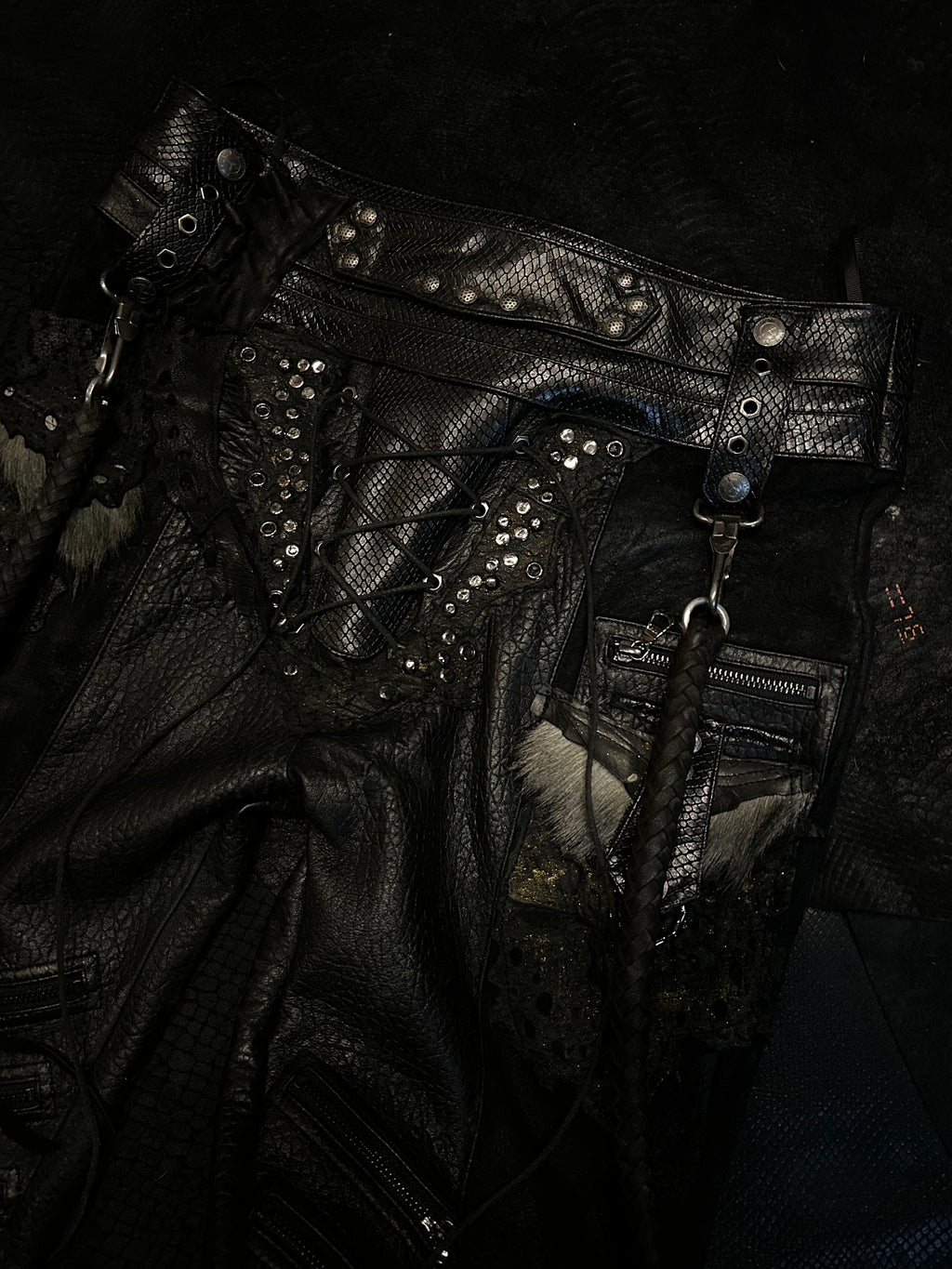 S12-Post-Organic Leather Pants