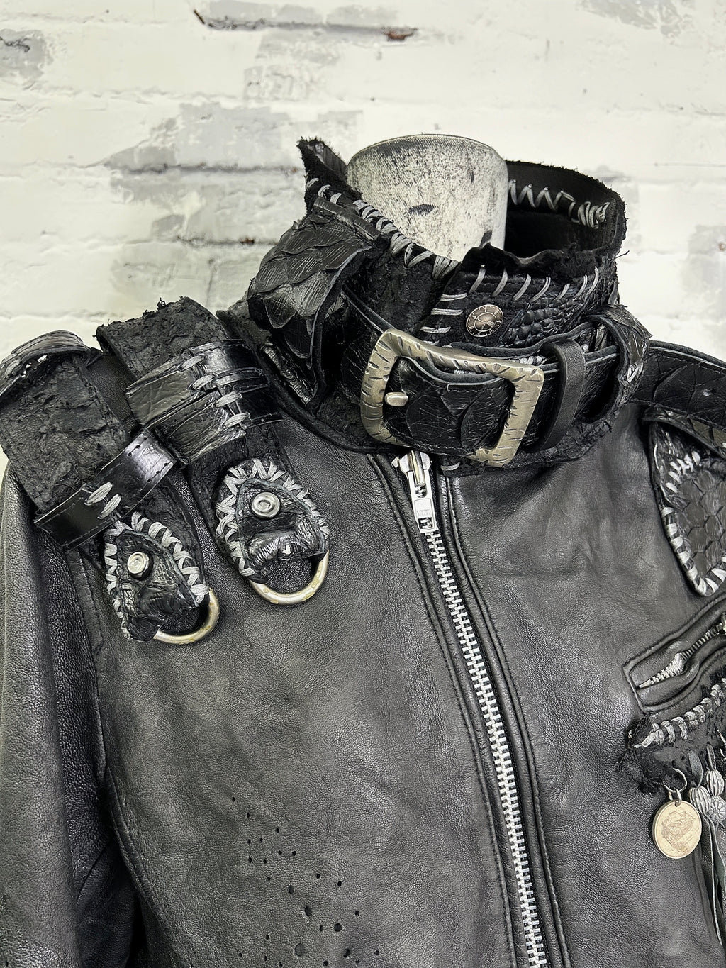 H09-Ebony Scar Jacket