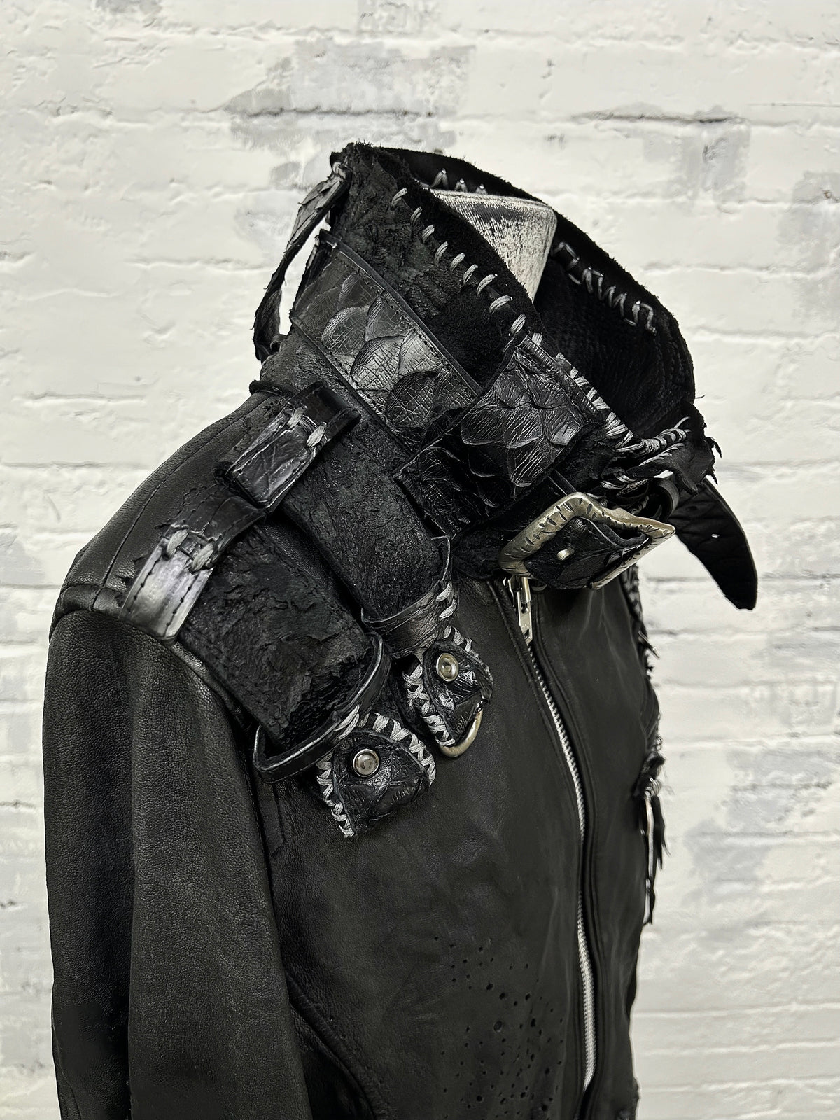 H09-Ebony Scar Jacket