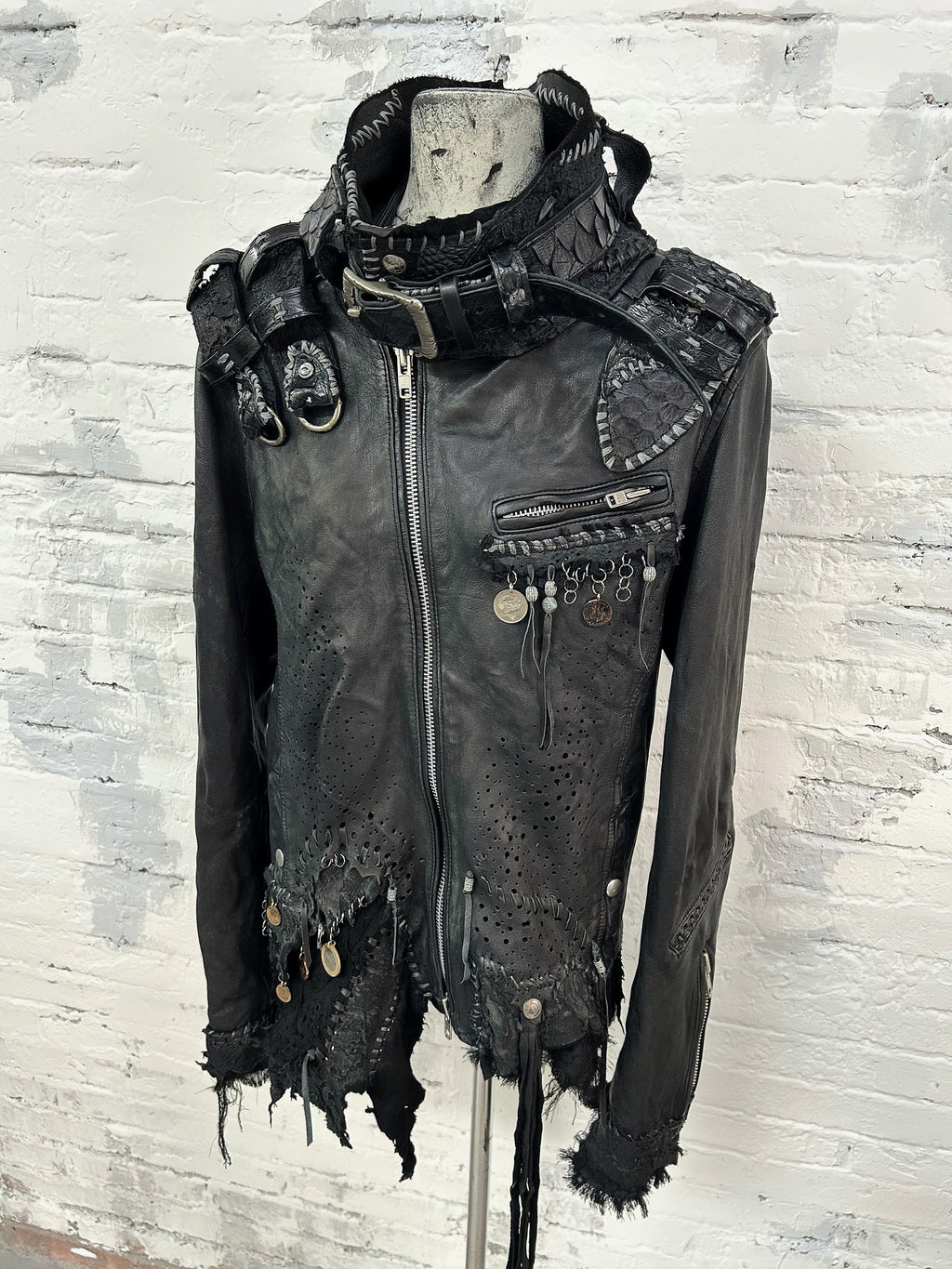H09-Ebony Scar Jacket