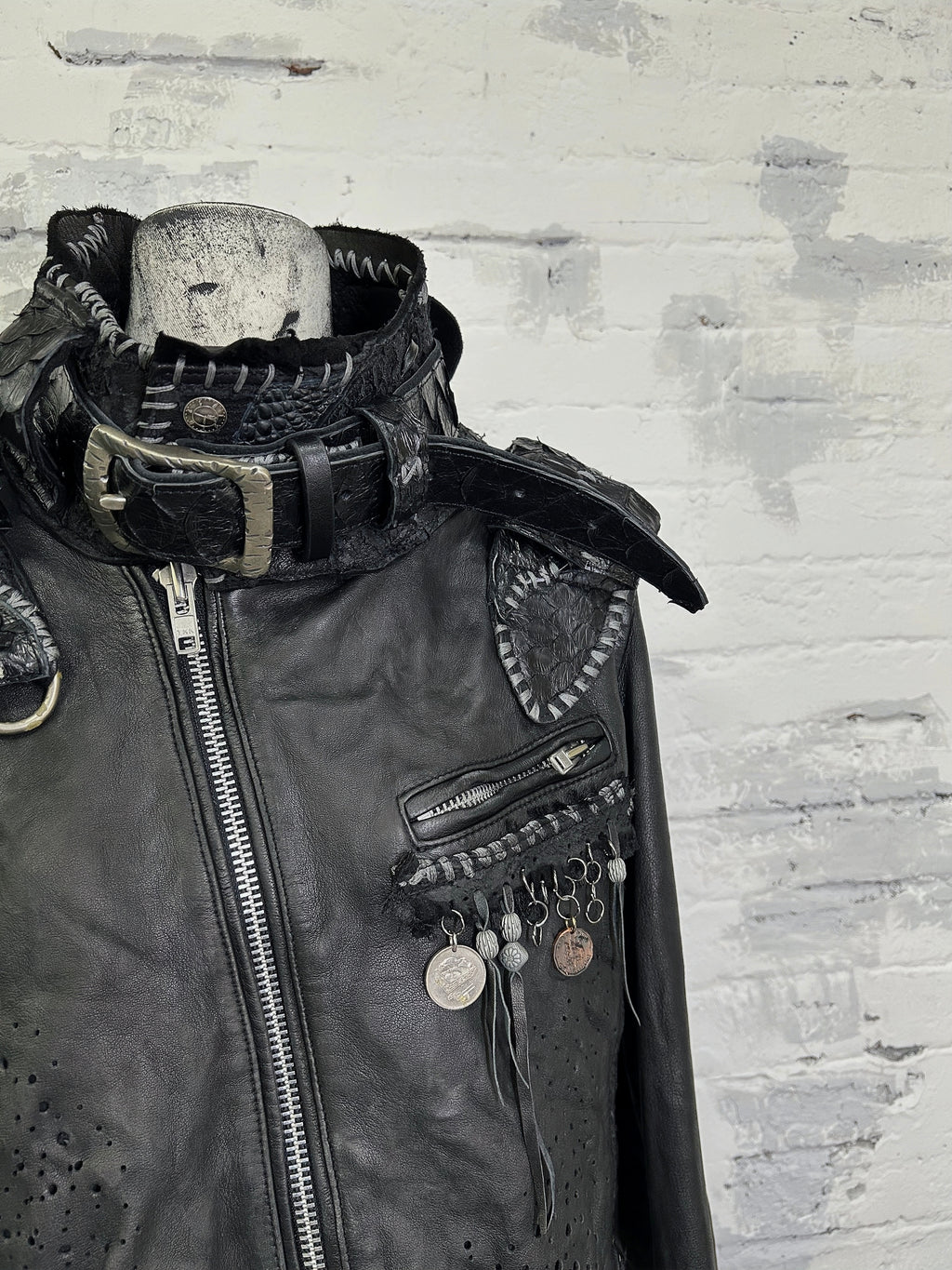 H09-Ebony Scar Jacket