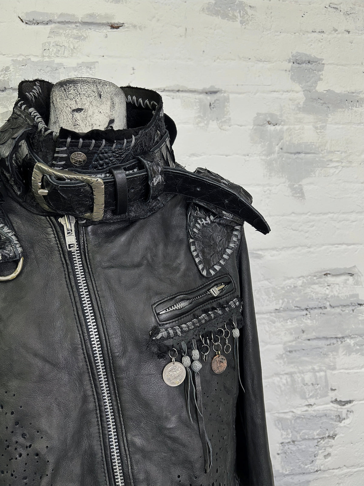 H09-Ebony Scar Jacket